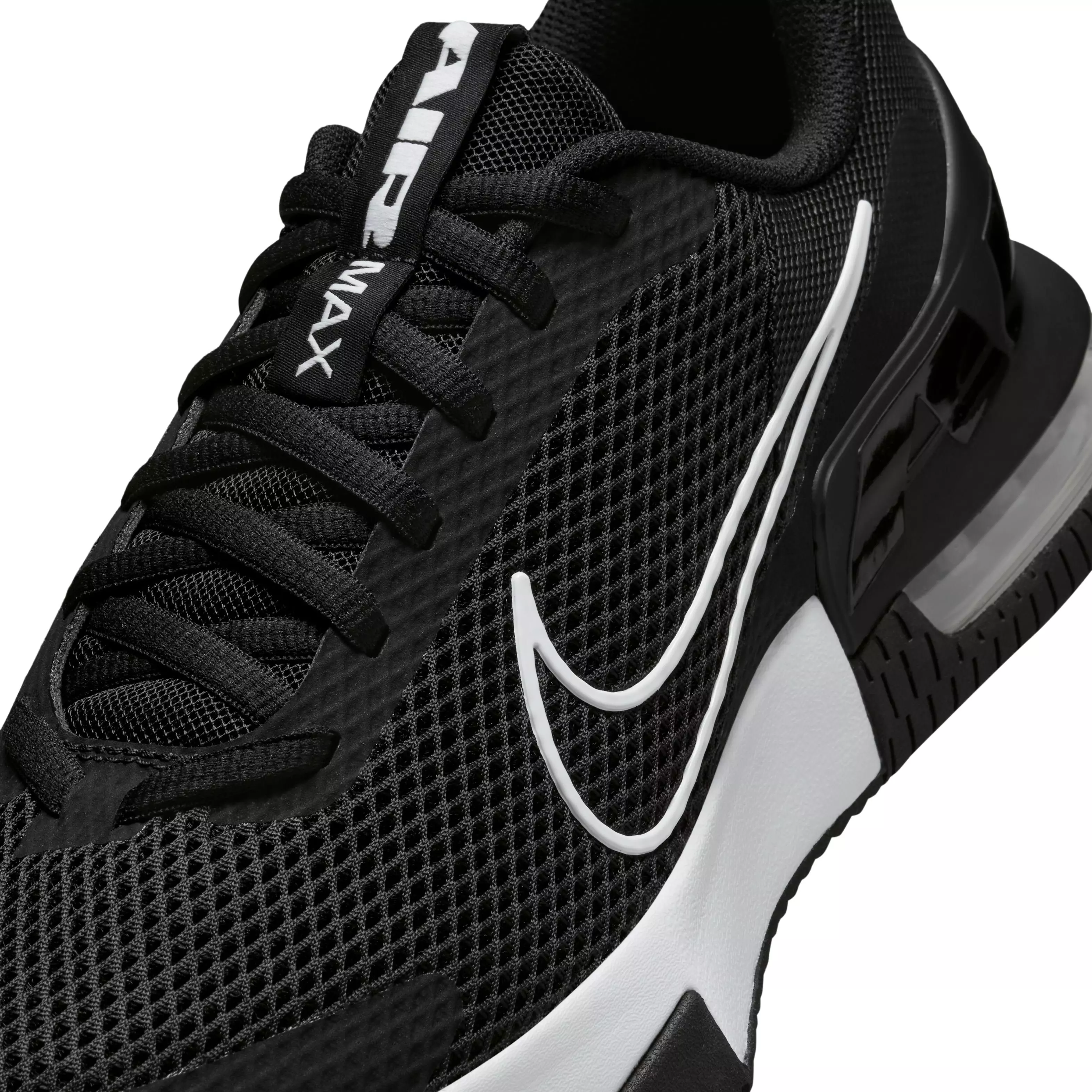 Nike Air Max Alpha Trainer 6 "Black/Black/White" Grade School Boys' Training Shoe - BLACK/BLACK/WHITE