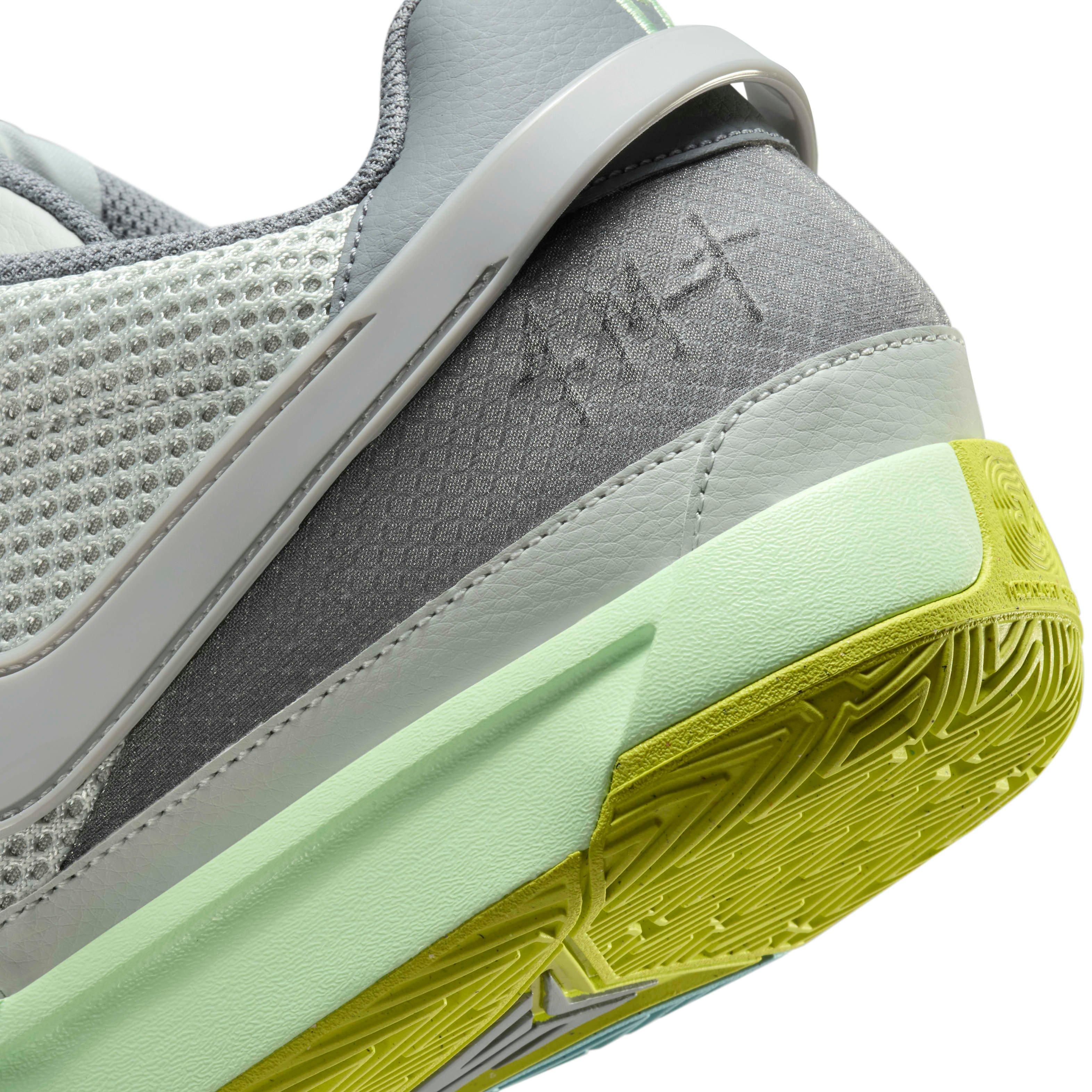 Nike Ja 1 Grade School Boys' "Light Silver/Cyber/Cool Grey/Granite" Basketball Shoe