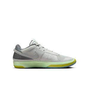 Nike Ja 1 "Light Silver/Cyber/Cool Grey/Granite" Grade School Boys' Basketball Shoe
