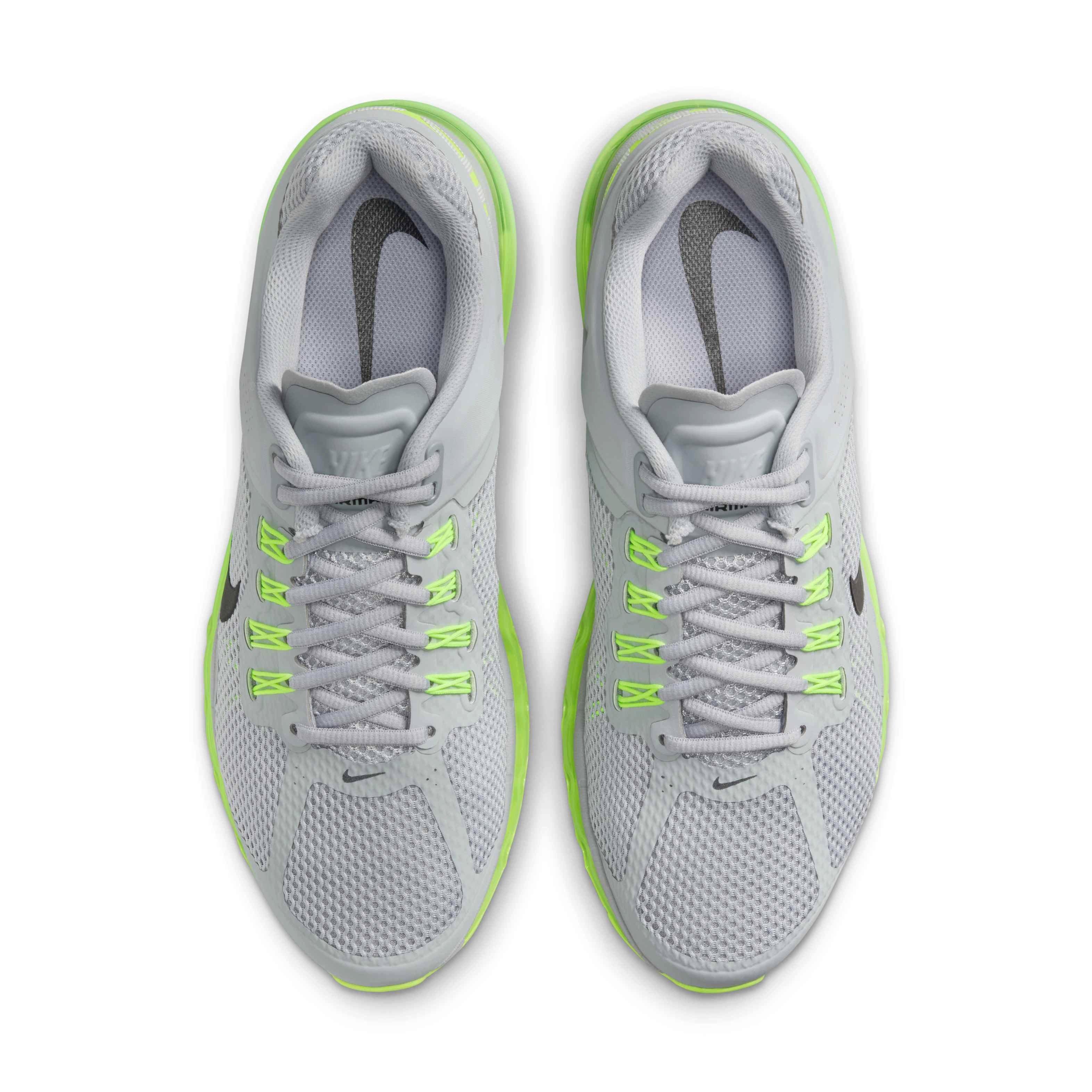 Nike Air Max 2013 "Wolf Grey/Volt/Black/Black" Men's Shoe - GREY/VOLT/BLACK/BLACK Thumbnail View 4