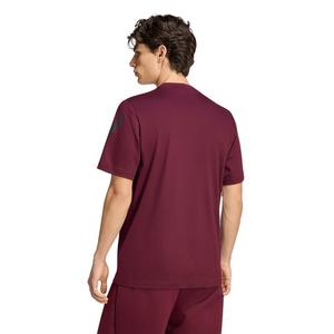 adidas Men's Z.N.E. T-Shirt - Maroon - MAROON