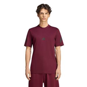 adidas Men's Z.N.E. T-Shirt - Maroon - MAROON
