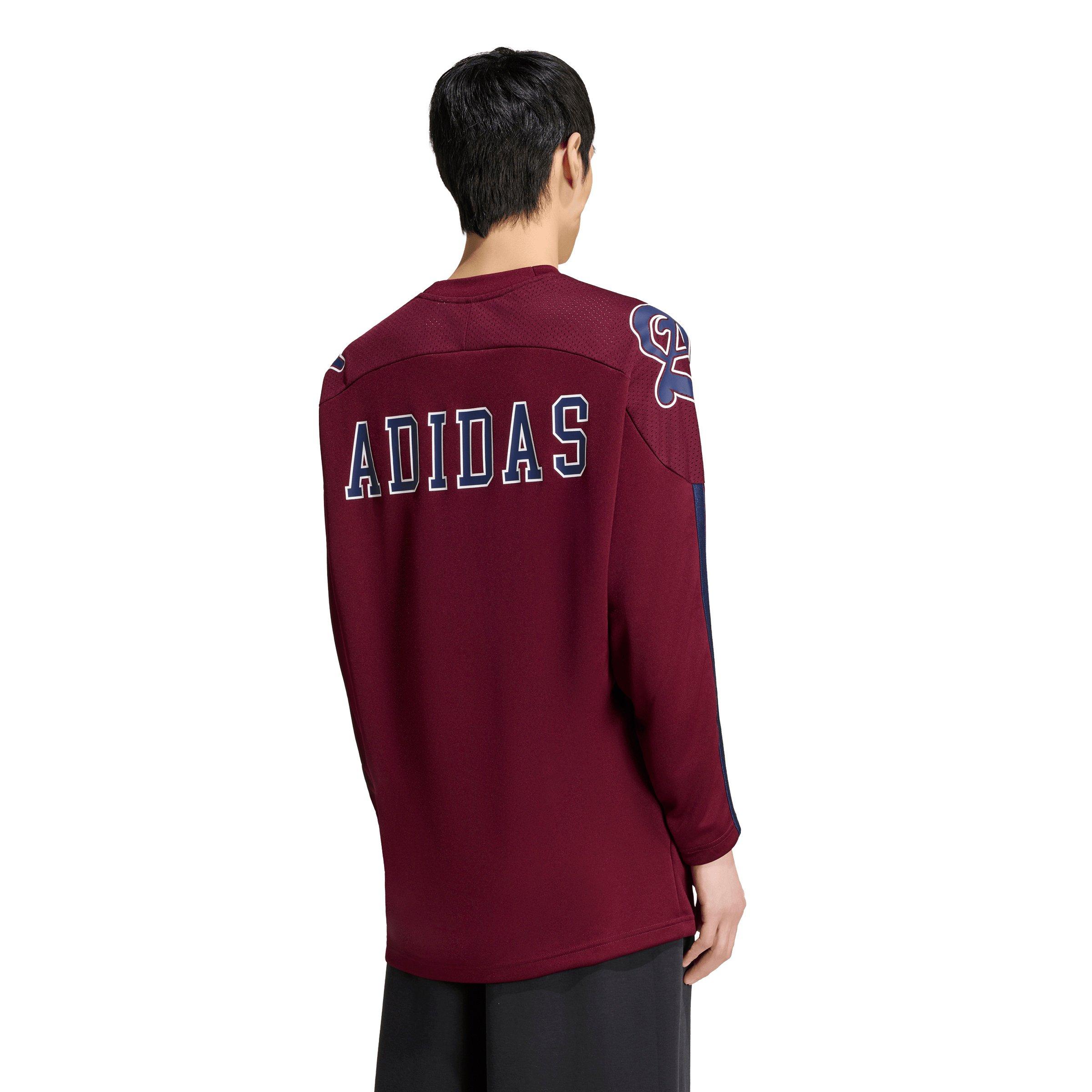 adidas Men's Stadium Jersey T-Shirt - Maroon - MAROON