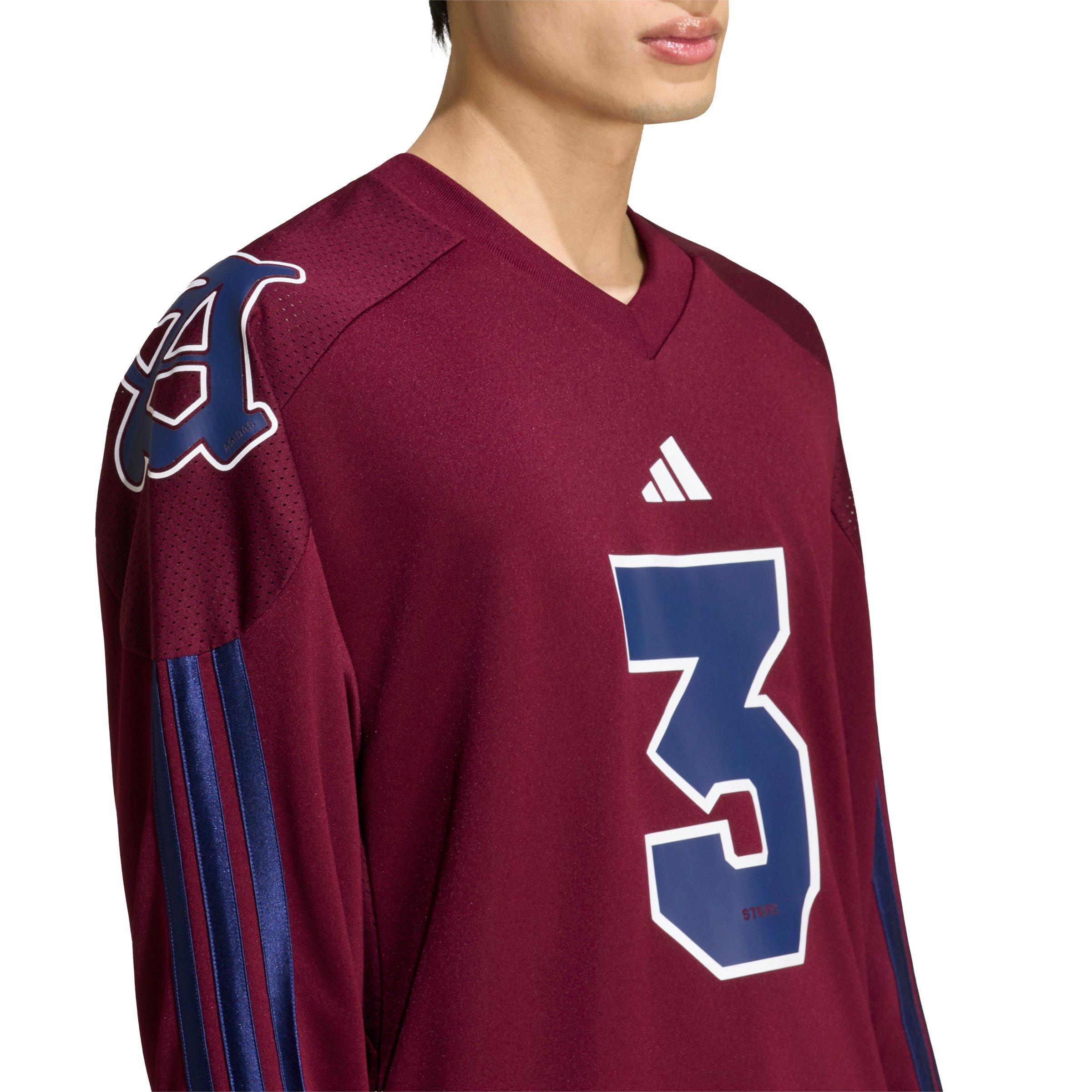 adidas Men's Stadium Jersey T-Shirt - Maroon - MAROON