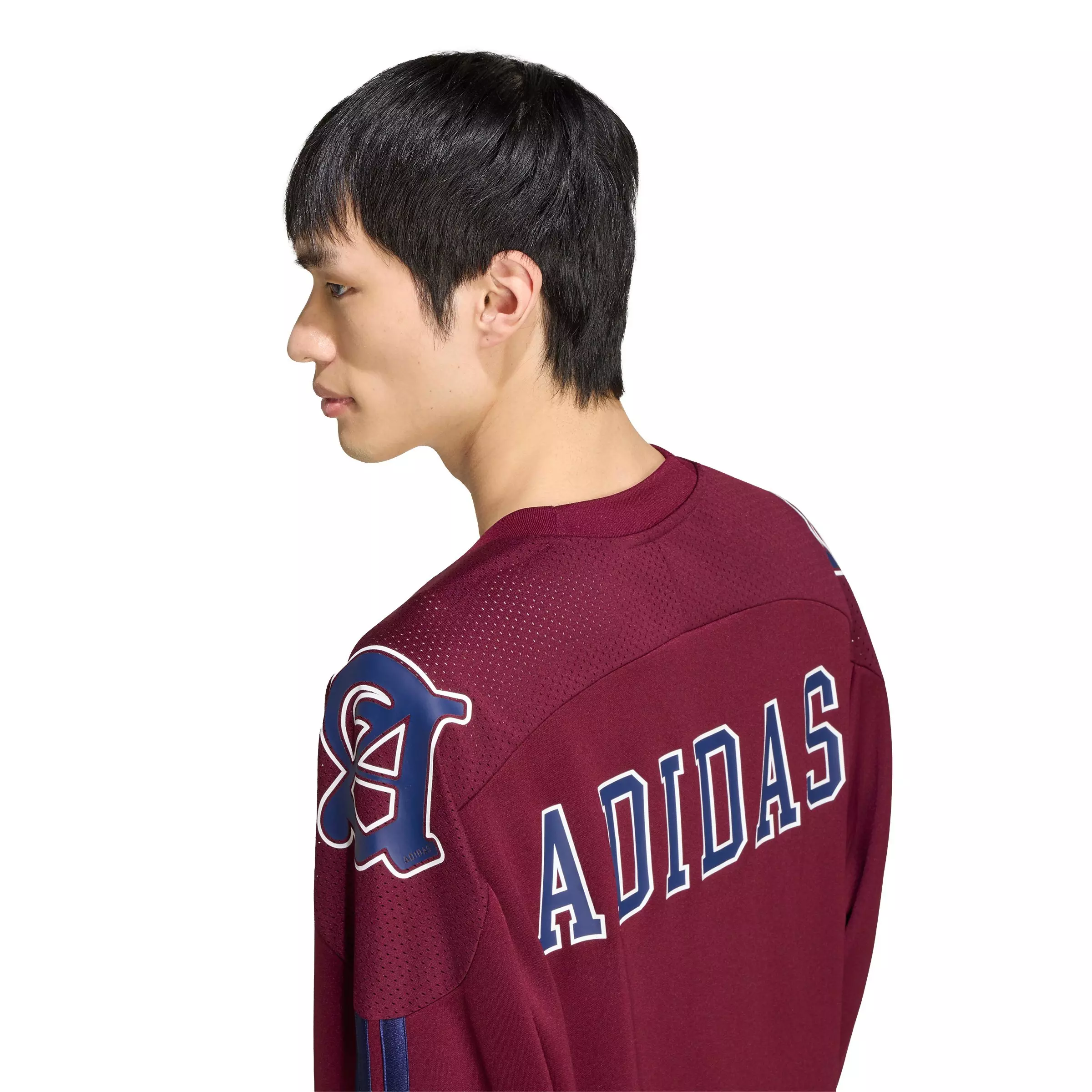 adidas Men's Stadium Jersey T-Shirt - Maroon - MAROON