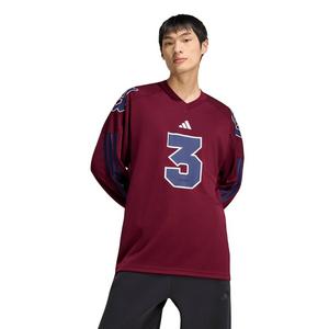 adidas Men's Stadium Jersey T-Shirt - Maroon - MAROON