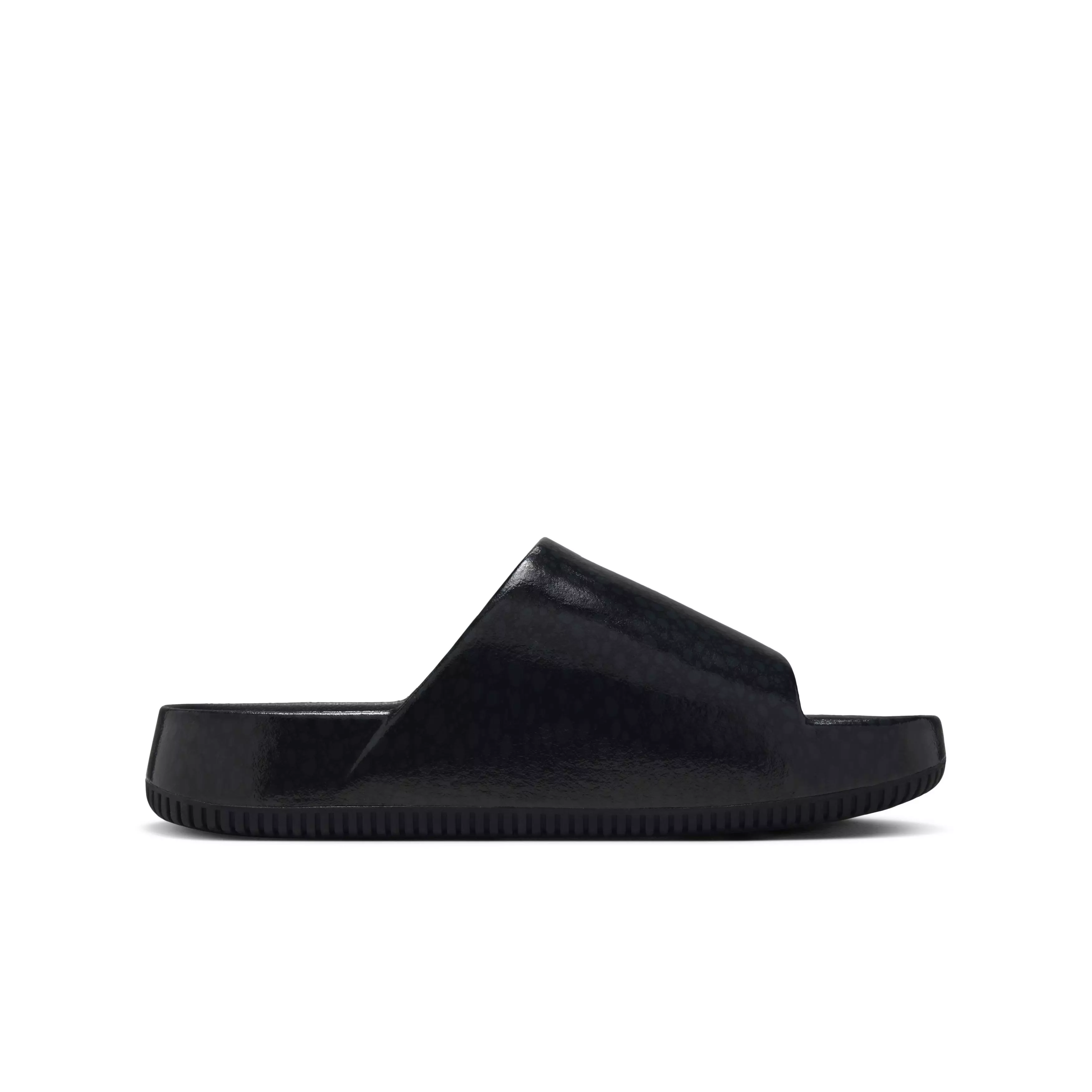 Nike Calm "Black/Anthracite/Football Grey" Grade School Boys' Slide - BLACK/ANTHRACITE/GREY