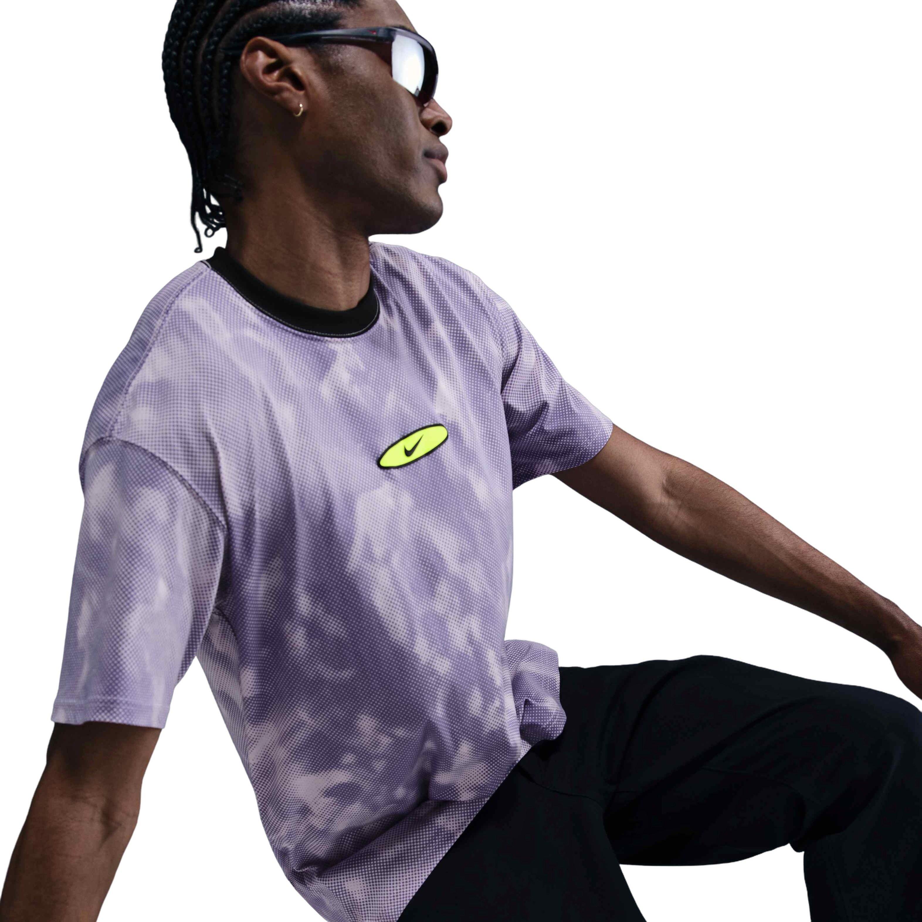 Nike Men's Sportswear A OC Festival M90 Tee - PURPLE Thumbnail View 3