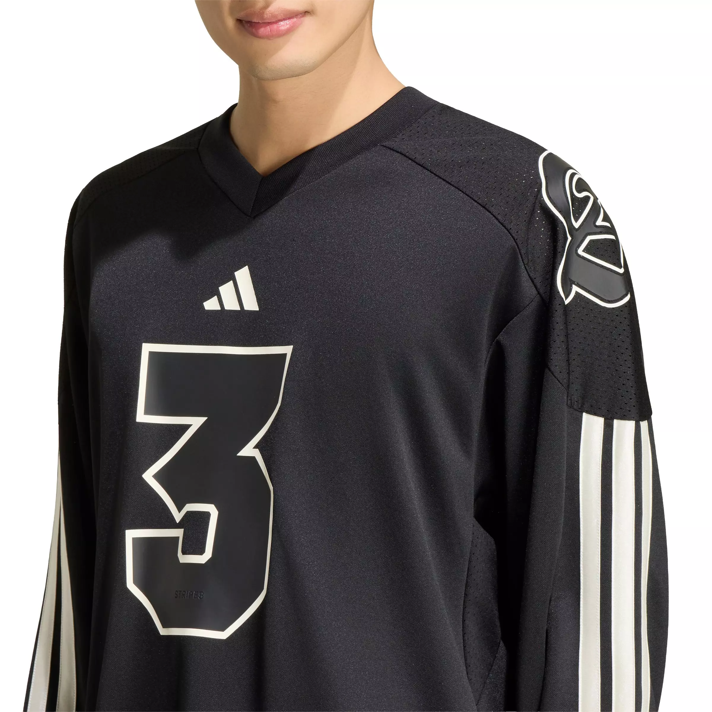 adidas Men's Stadium Jersey T-Shirt - Black - BLACK