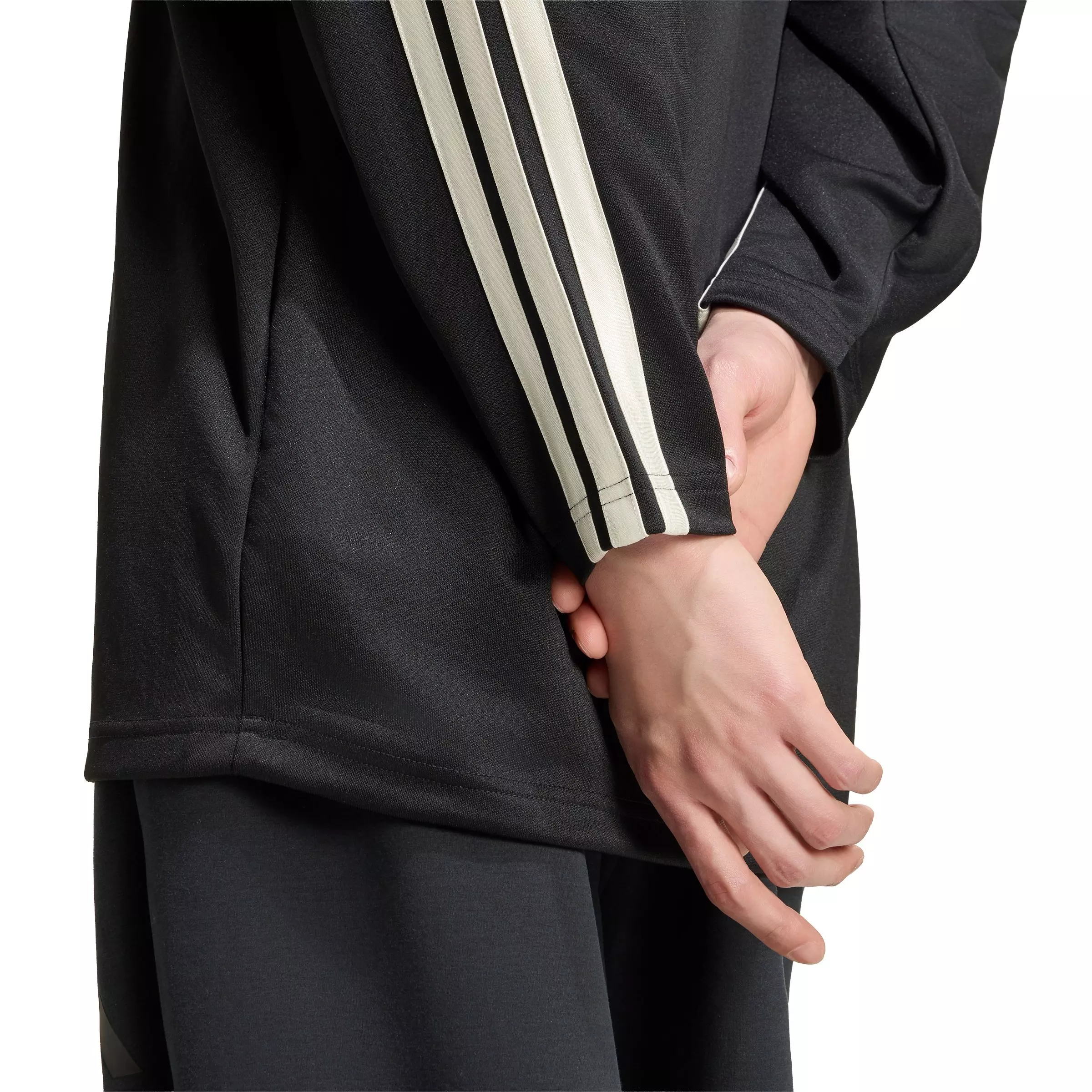adidas Men's Stadium Jersey T-Shirt - Black - BLACK