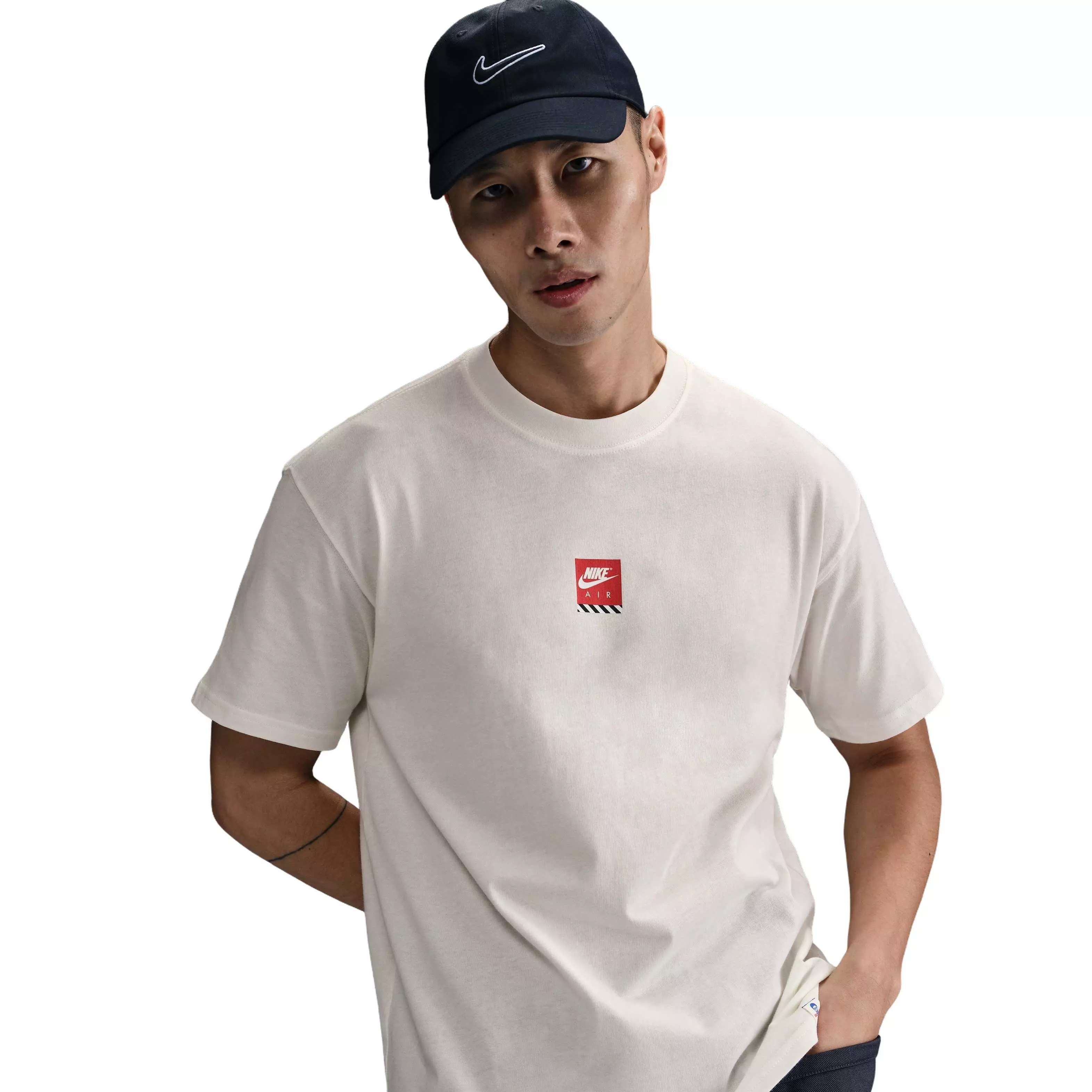 Nike Men's Sportswear Premium Sole Food OC M90 Tee - WHITE