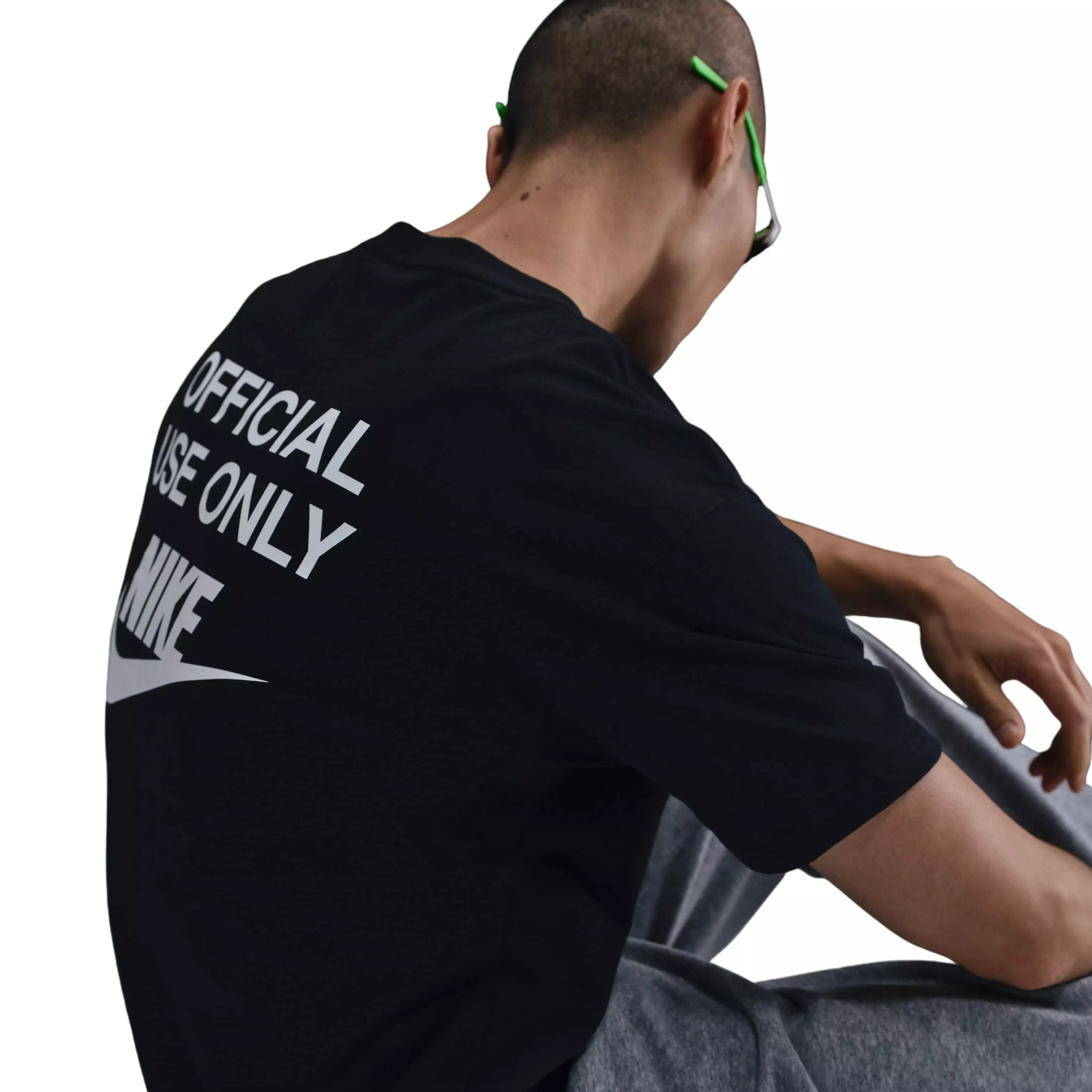 Nike Men's Sportswear M90 OC Remix Tee -Black - BLACK