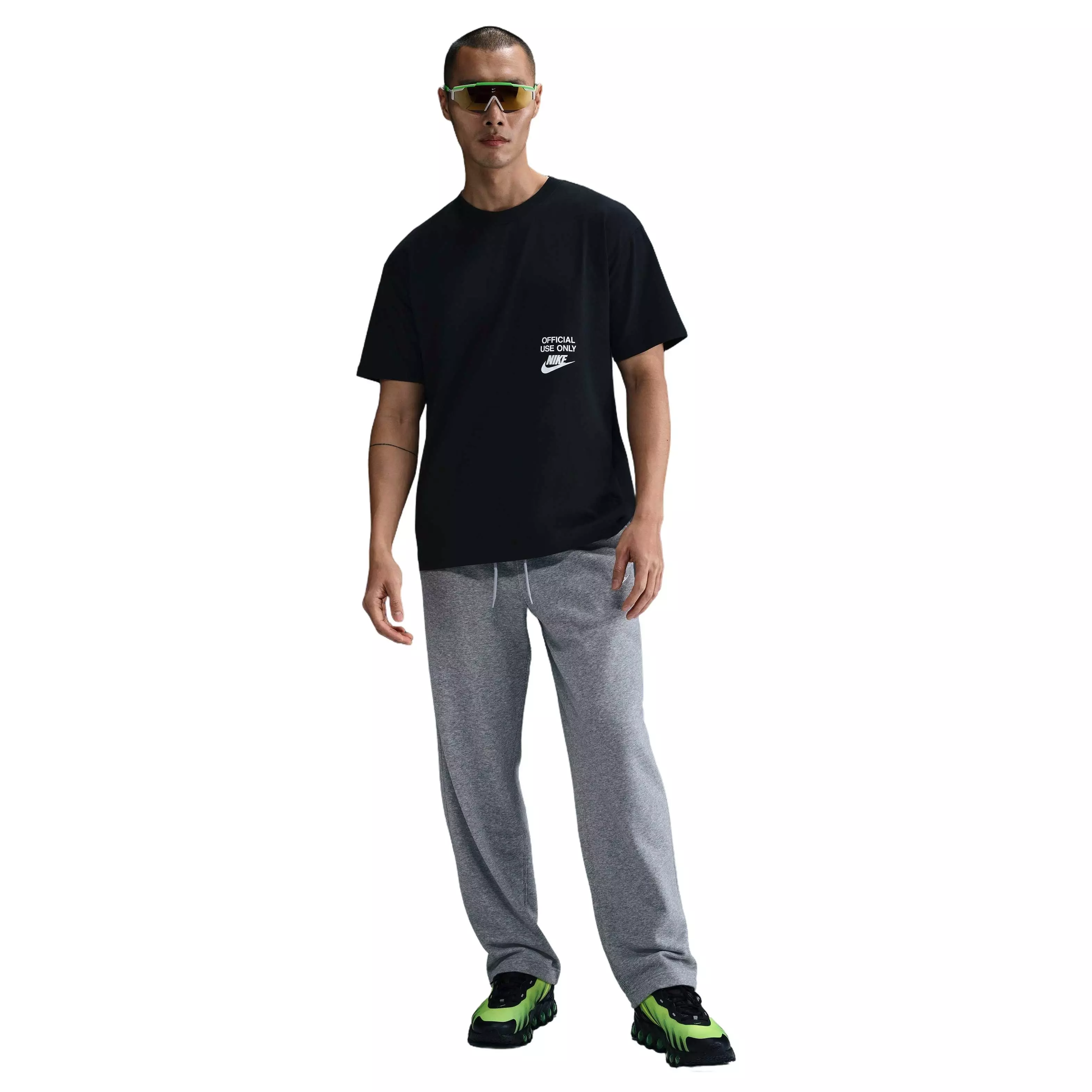 Nike Men's Sportswear M90 OC Remix Tee -Black - BLACK