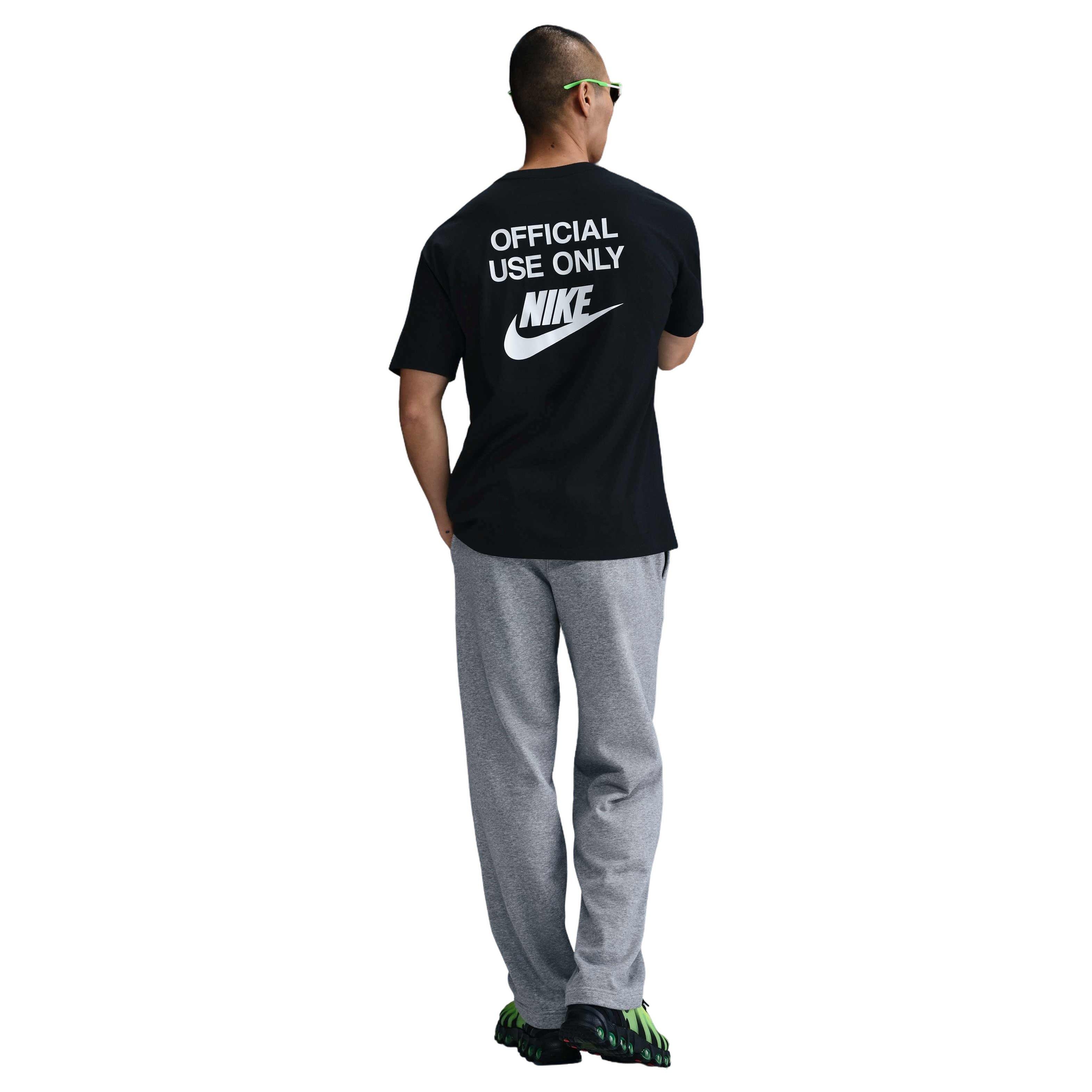 Nike Men's Sportswear M90 OC Remix Tee -Black - BLACK Thumbnail View 5
