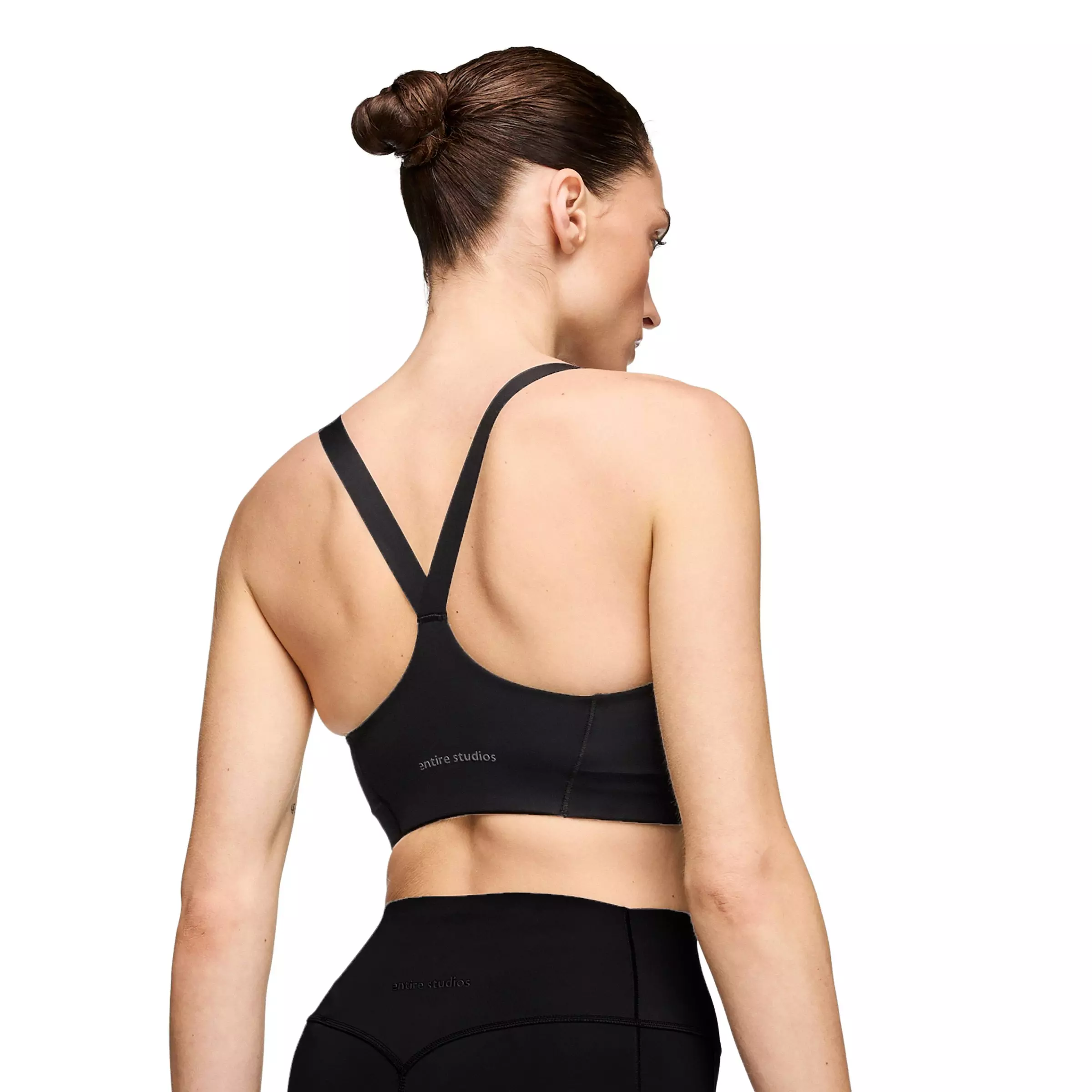 adidas x Entire Studios Optime Training Bra Medium Support-Black - BLACK