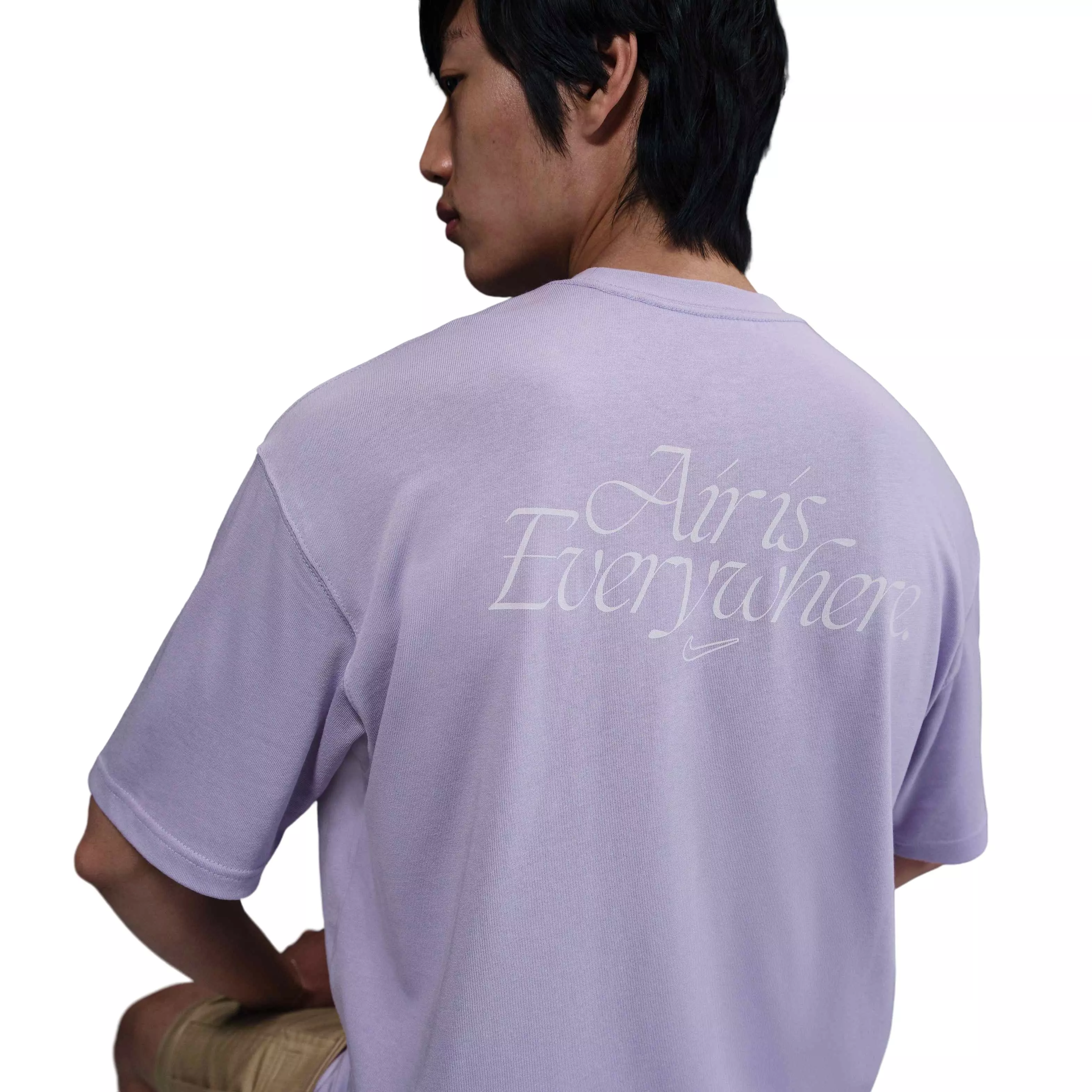 Nike Men's Sportswear Premium M90 OC Park Tee - PURPLE