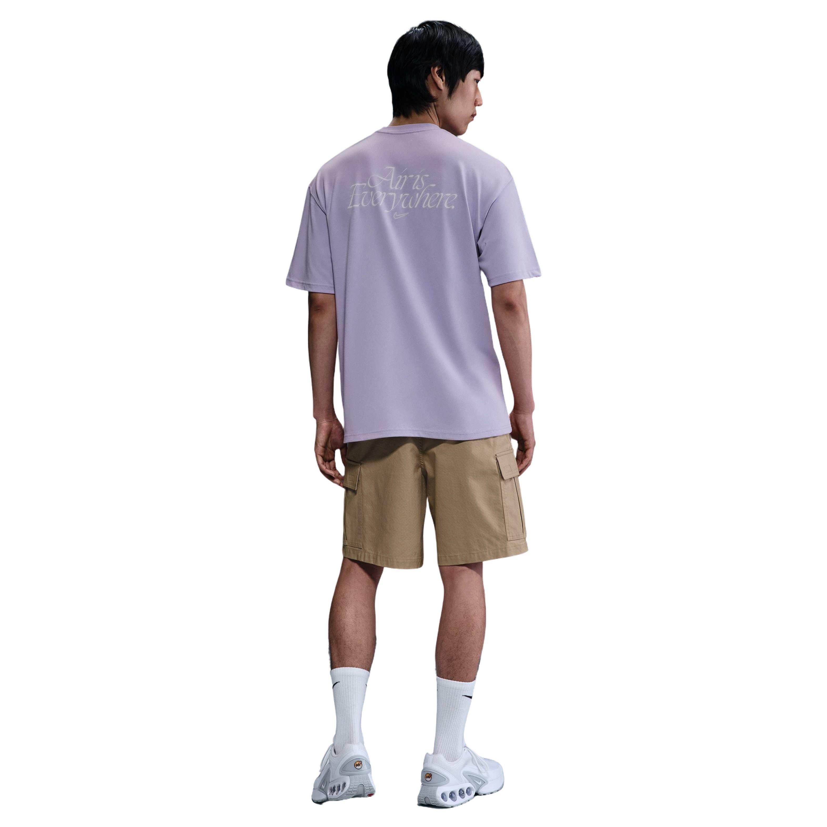 Nike Men's Sportswear Premium M90 OC Park Tee - PURPLE Thumbnail View 5