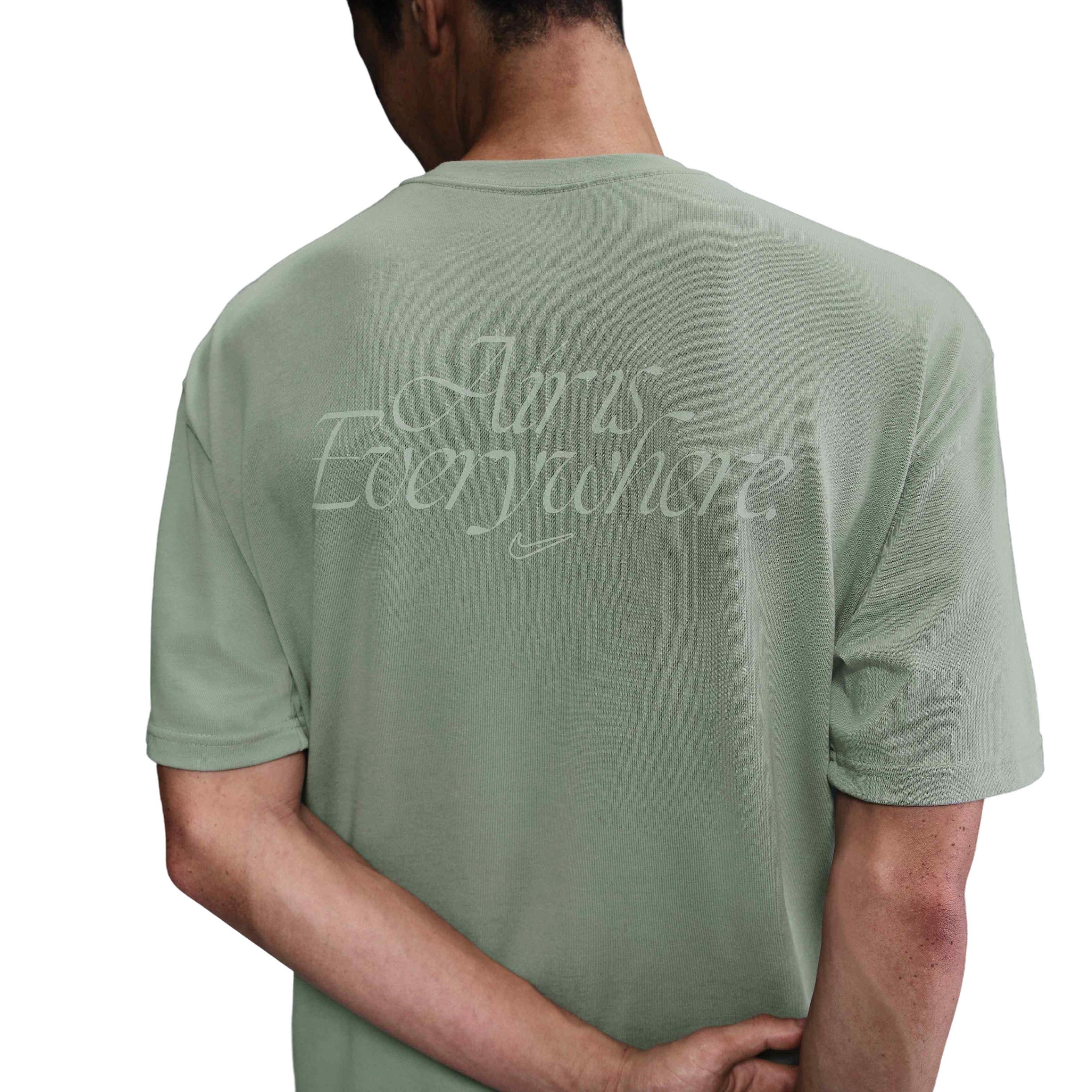 Nike Men's Sportswear Premium M90 OC Park Tee - GREEN Thumbnail View 2