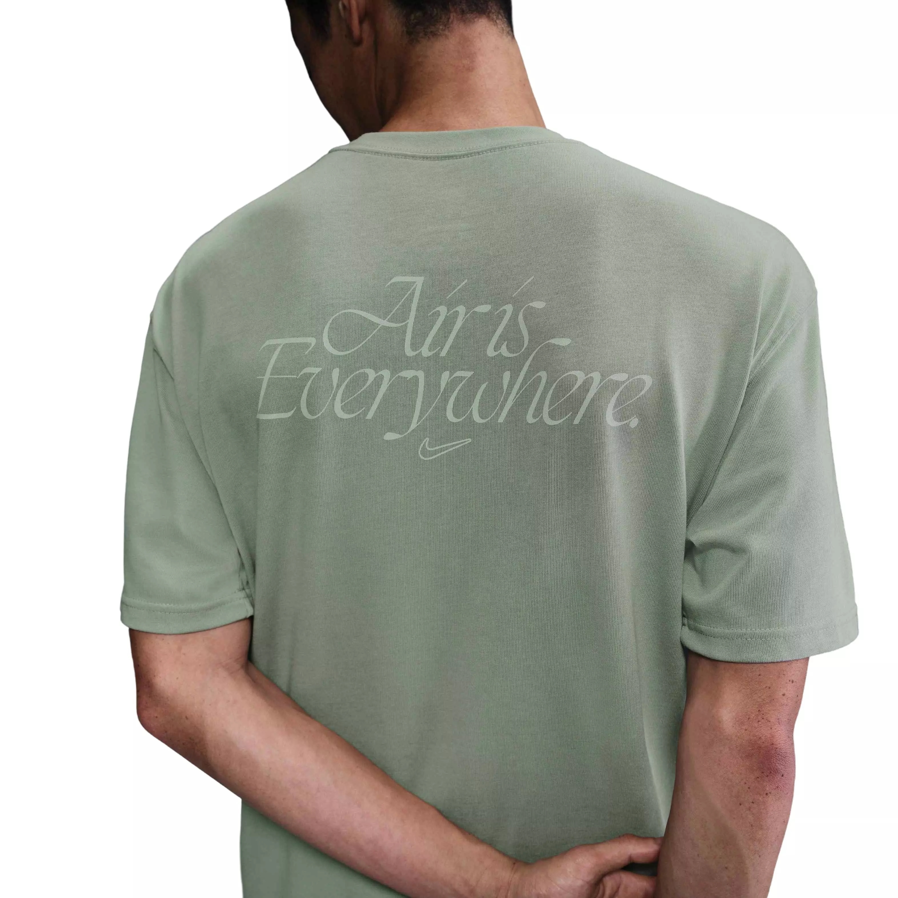 Nike Men's Sportswear Premium M90 OC Park Tee - GREEN