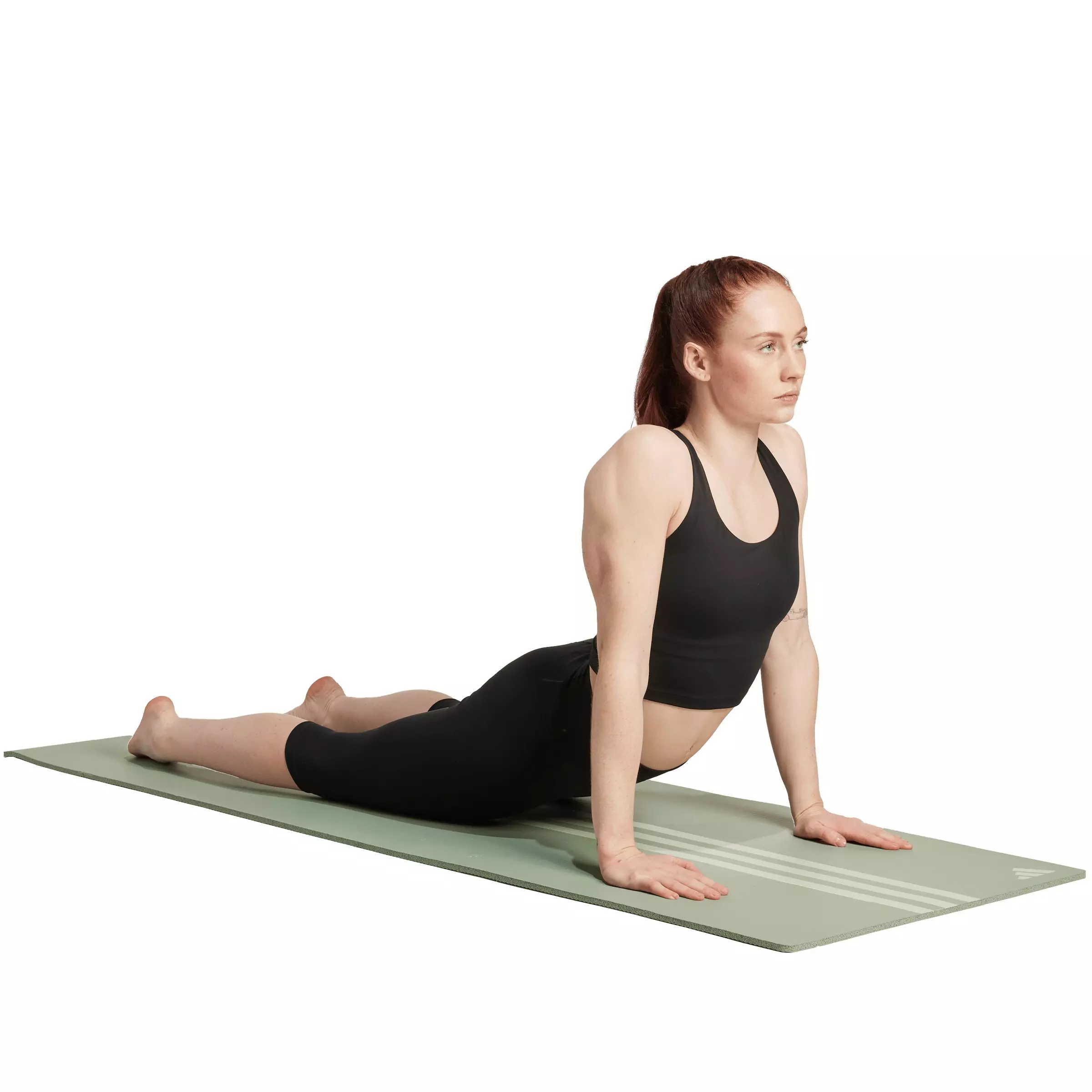 adidas Women's All Me Medium Support Bra Tank Top-Black - BLACK