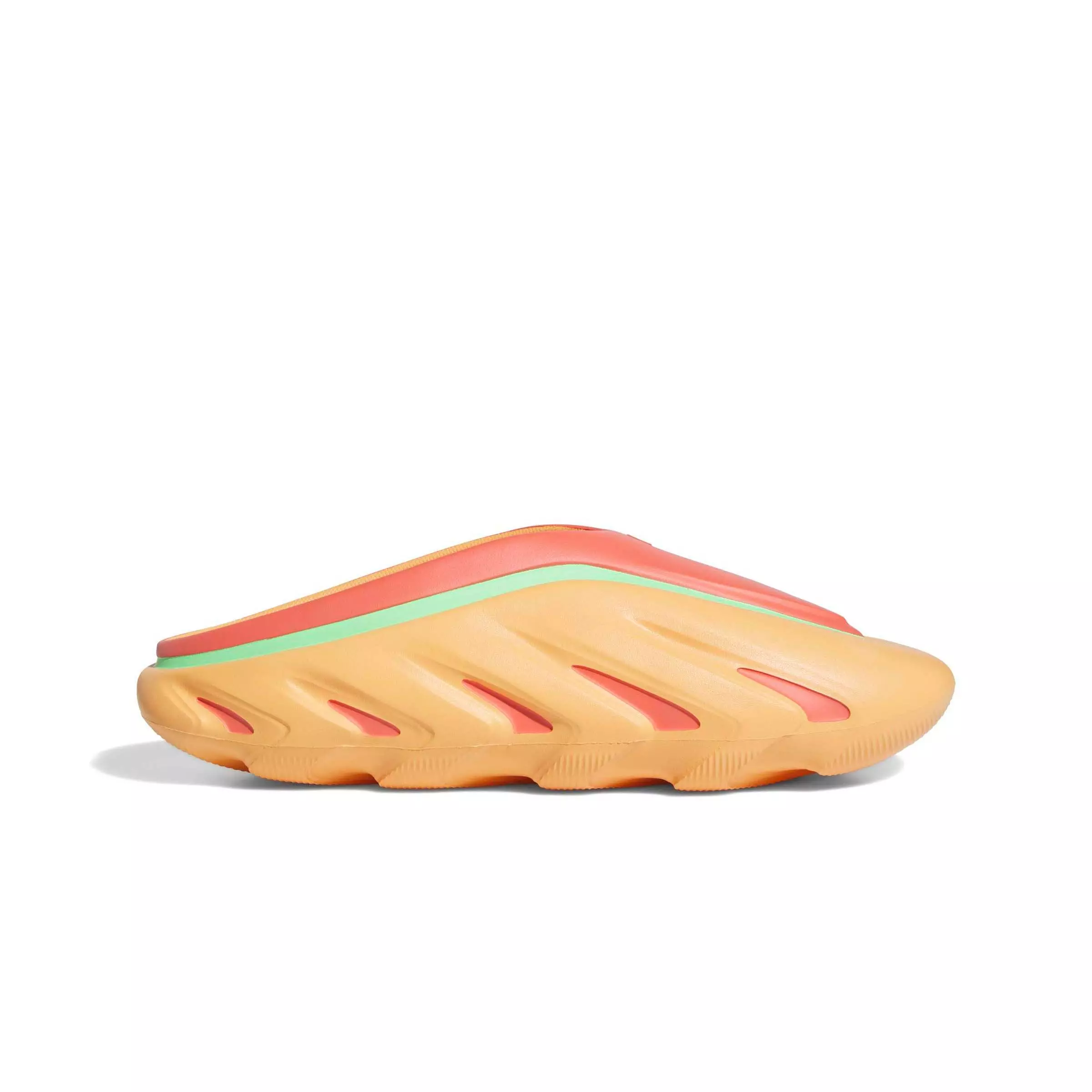 adidas Anthony Edwards Adifoam "Acid Orange" Men's Mule - ORANGE/CORAL
