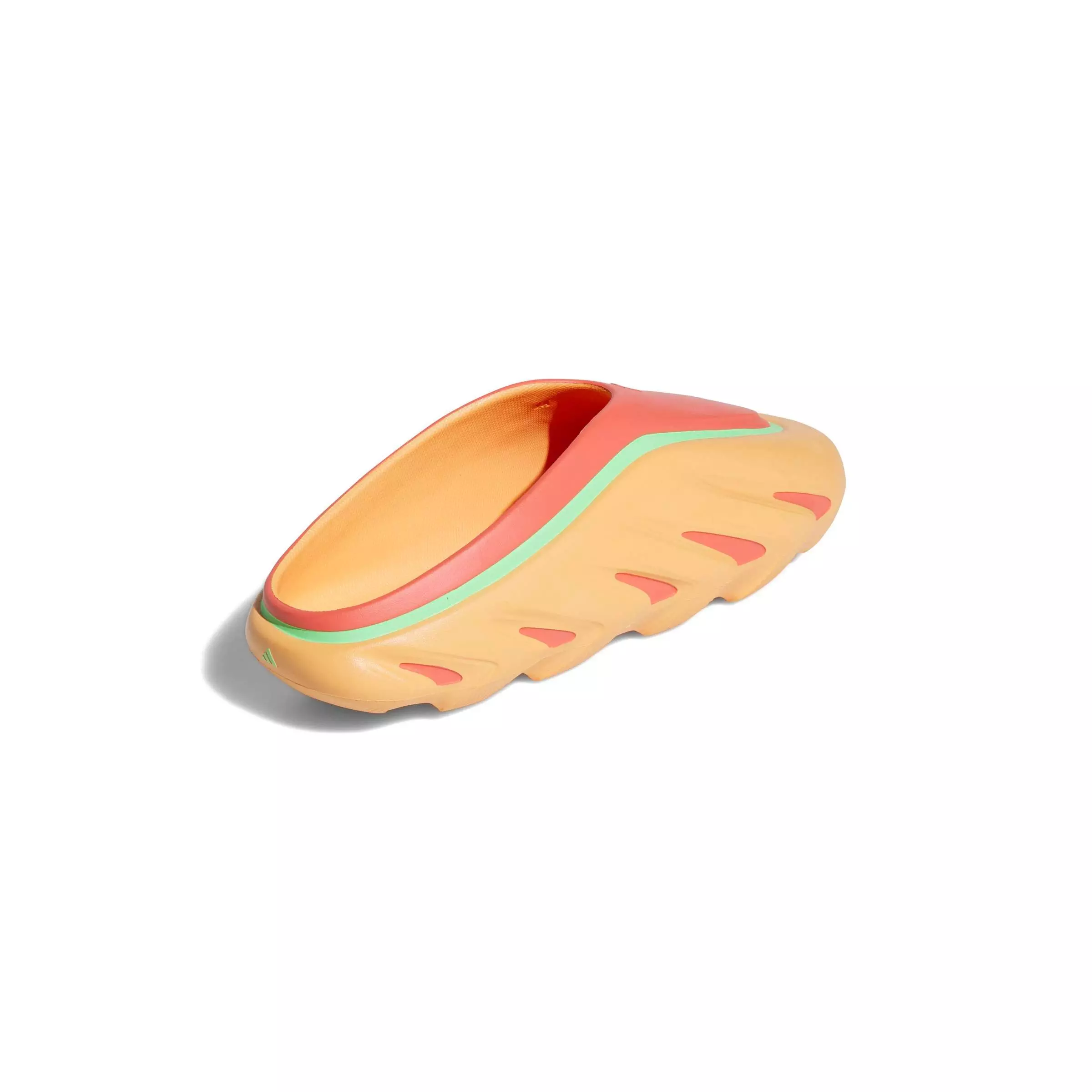 adidas Anthony Edwards Adifoam "Acid Orange" Men's Mule - ORANGE/CORAL