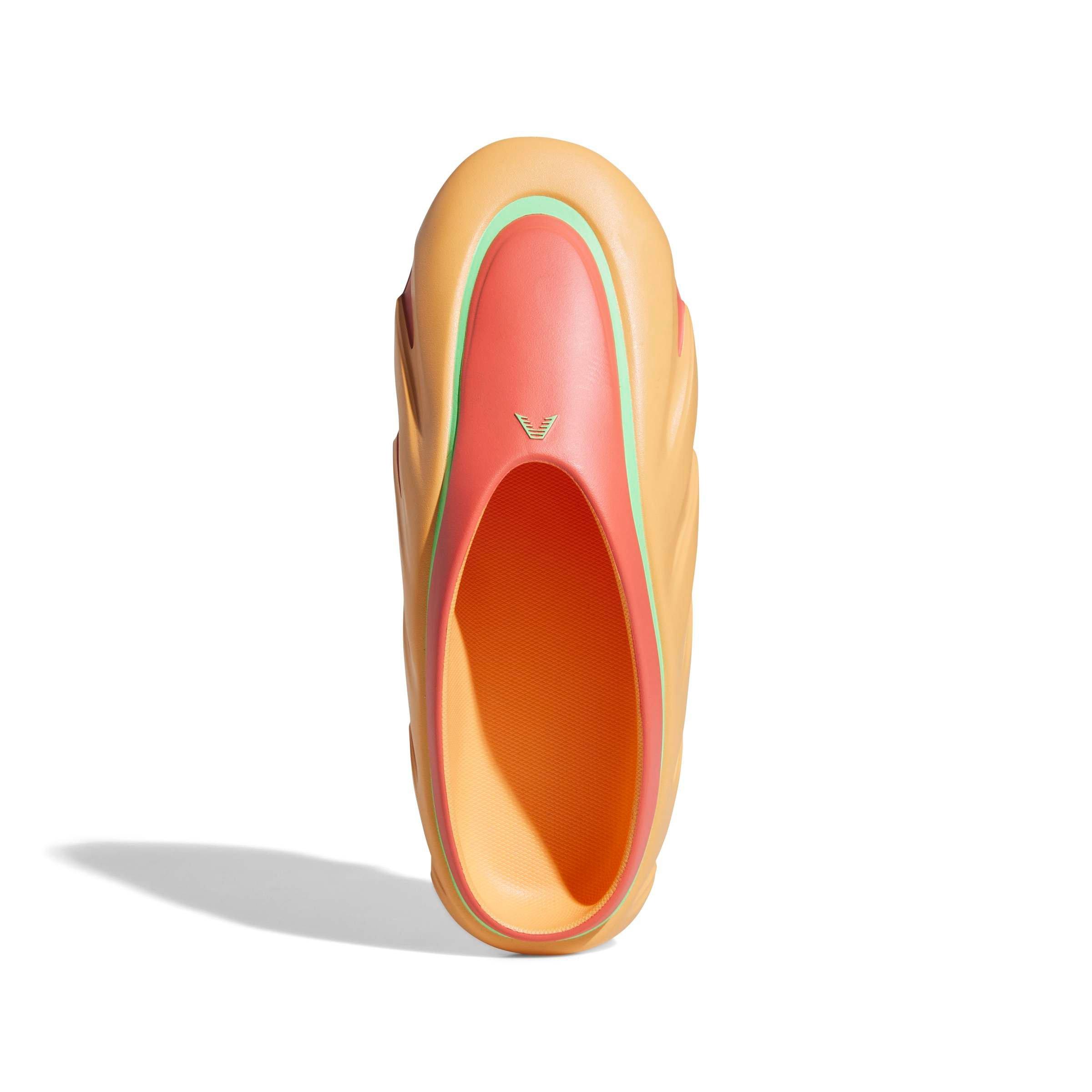 adidas Anthony Edwards Adifoam "Acid Orange" Men's Mule - ORANGE/CORAL