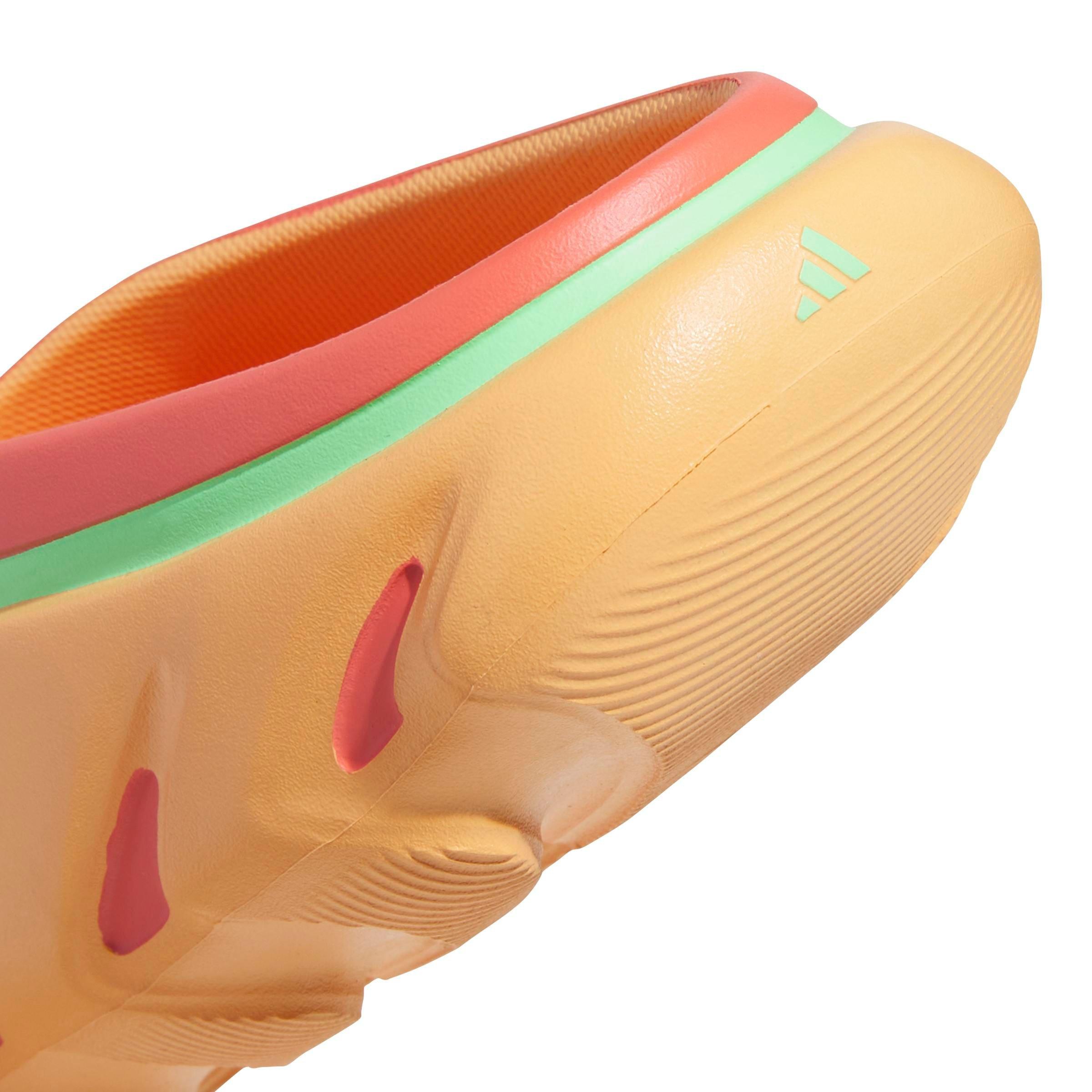 adidas Anthony Edwards Adifoam "Acid Orange" Men's Mule - ORANGE/CORAL