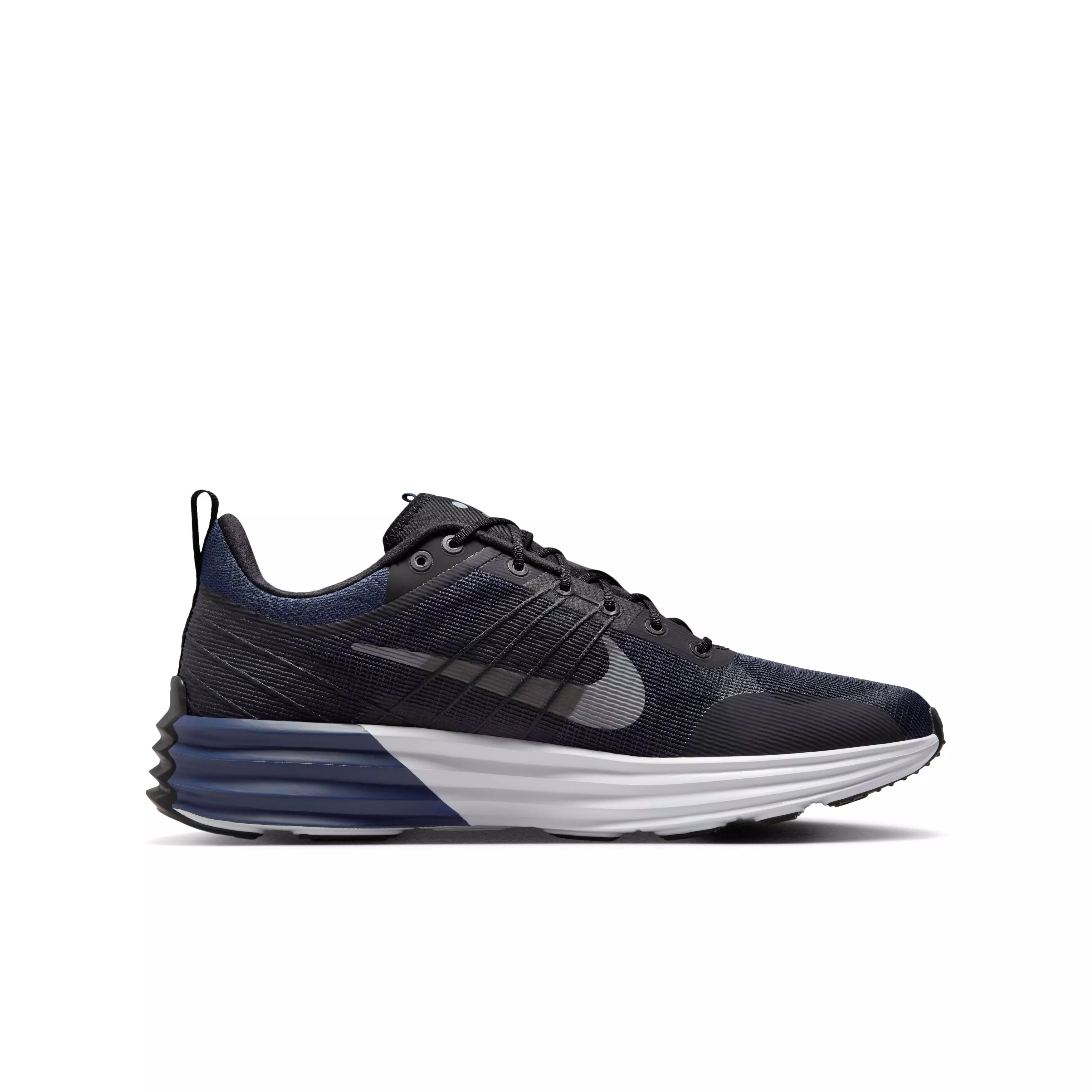 Nike Lunar Roam "Black/Midnight Navy/White/Reflect Silver" Grade School Boys' Shoe - BLACK/NAVY/WHITE/SILVER