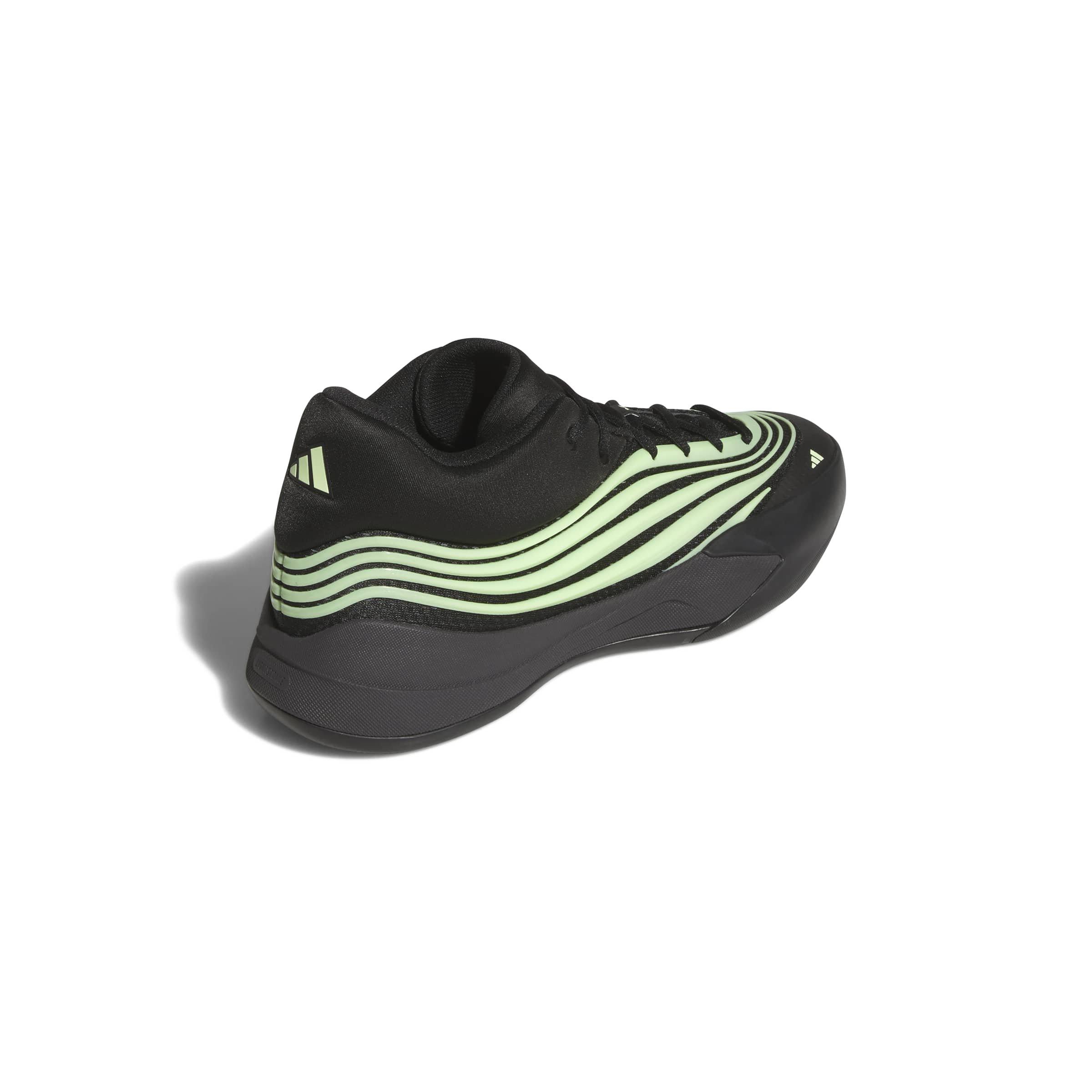 adidas Dame X "Utility Black/Green Spark/Core Black" Men's Basketball Shoe - BLACK/GREEN/BLACK