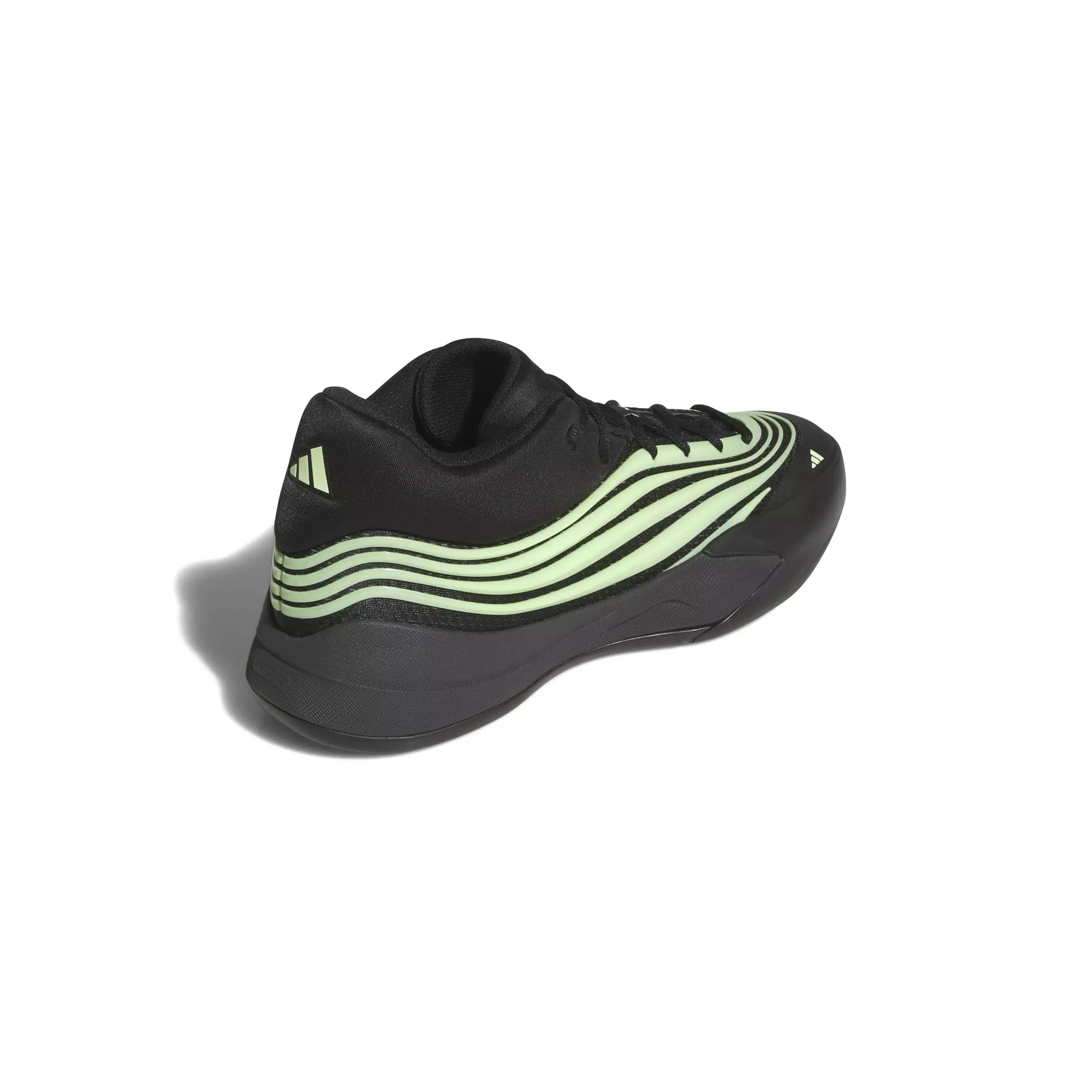 adidas Dame X "Utility Black/Green Spark/Core Black" Men's Basketball Shoe - BLACK/GREEN/BLACK