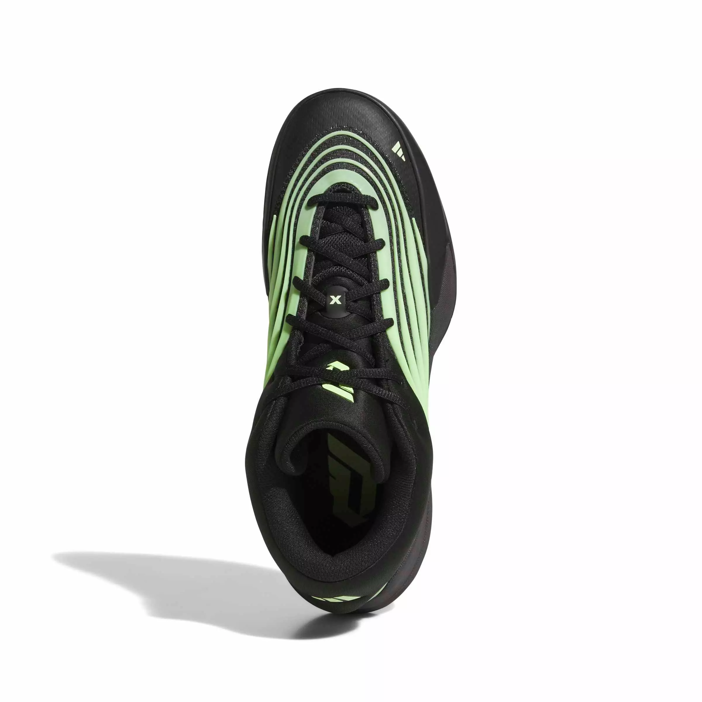 adidas Dame X "Utility Black/Green Spark/Core Black" Men's Basketball Shoe - BLACK/GREEN/BLACK