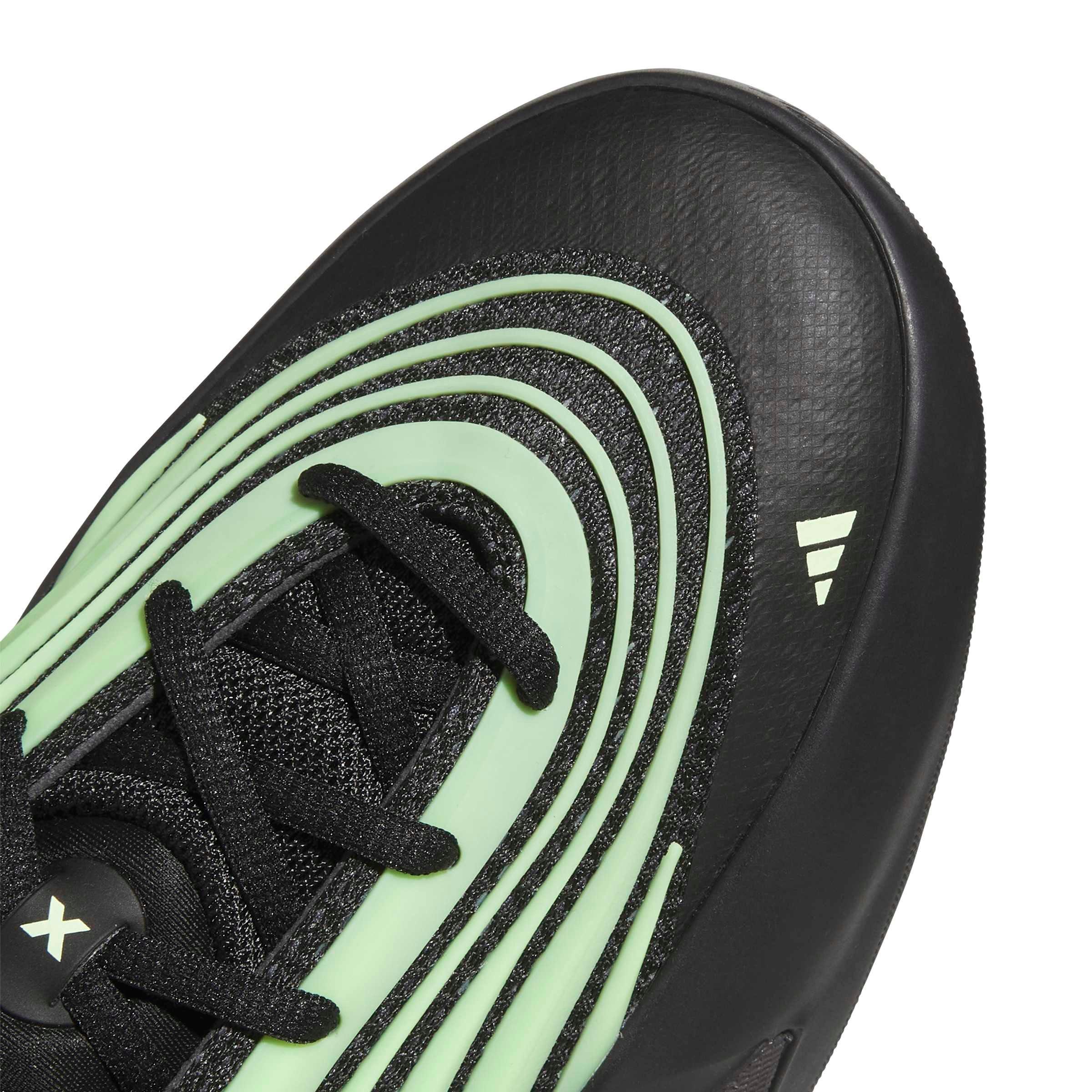 adidas Dame X "Utility Black/Green Spark/Core Black" Men's Basketball Shoe - BLACK/GREEN/BLACK