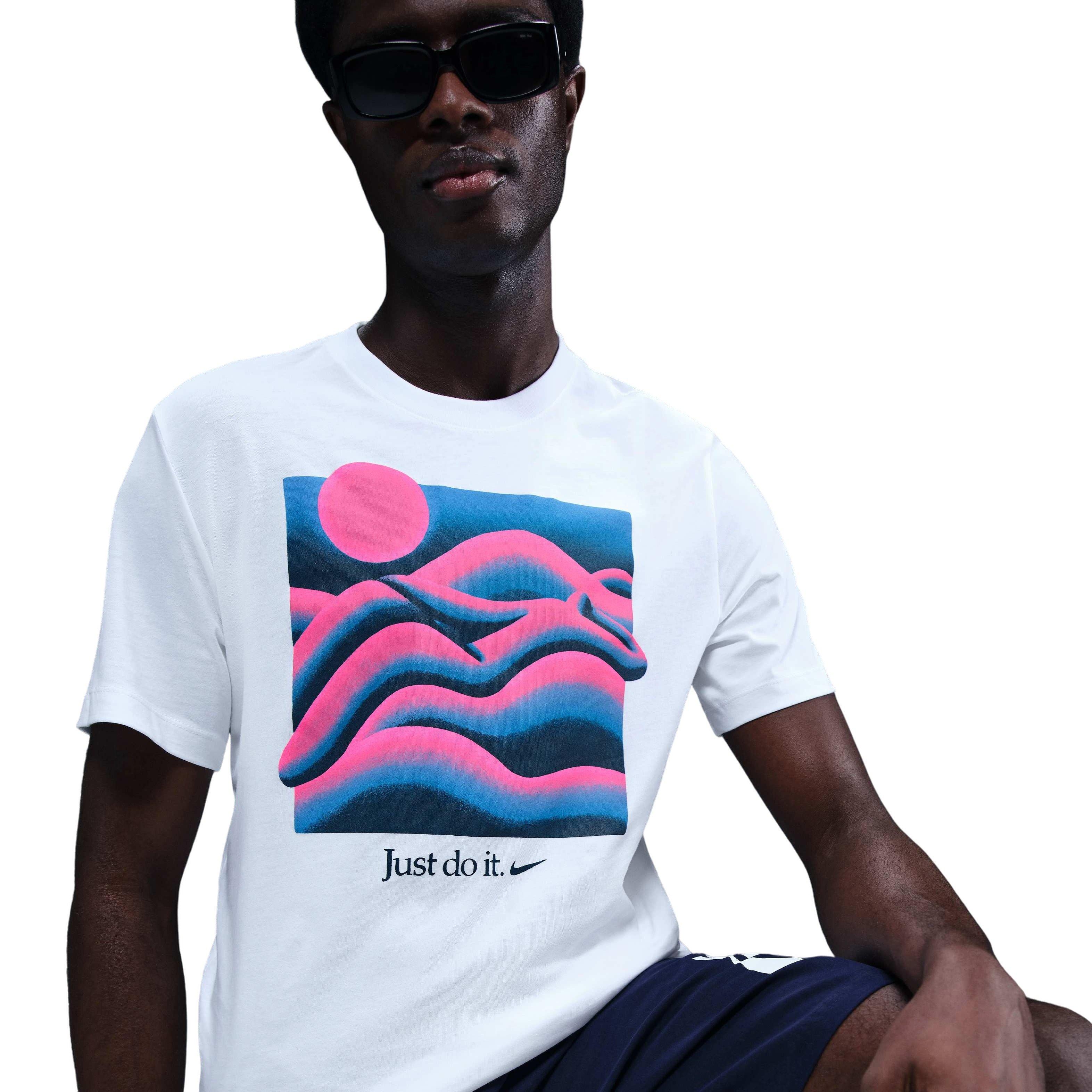 Nike Men's Sportswear Premium OC Sustainability 2 Tee - WHITE Thumbnail View 3