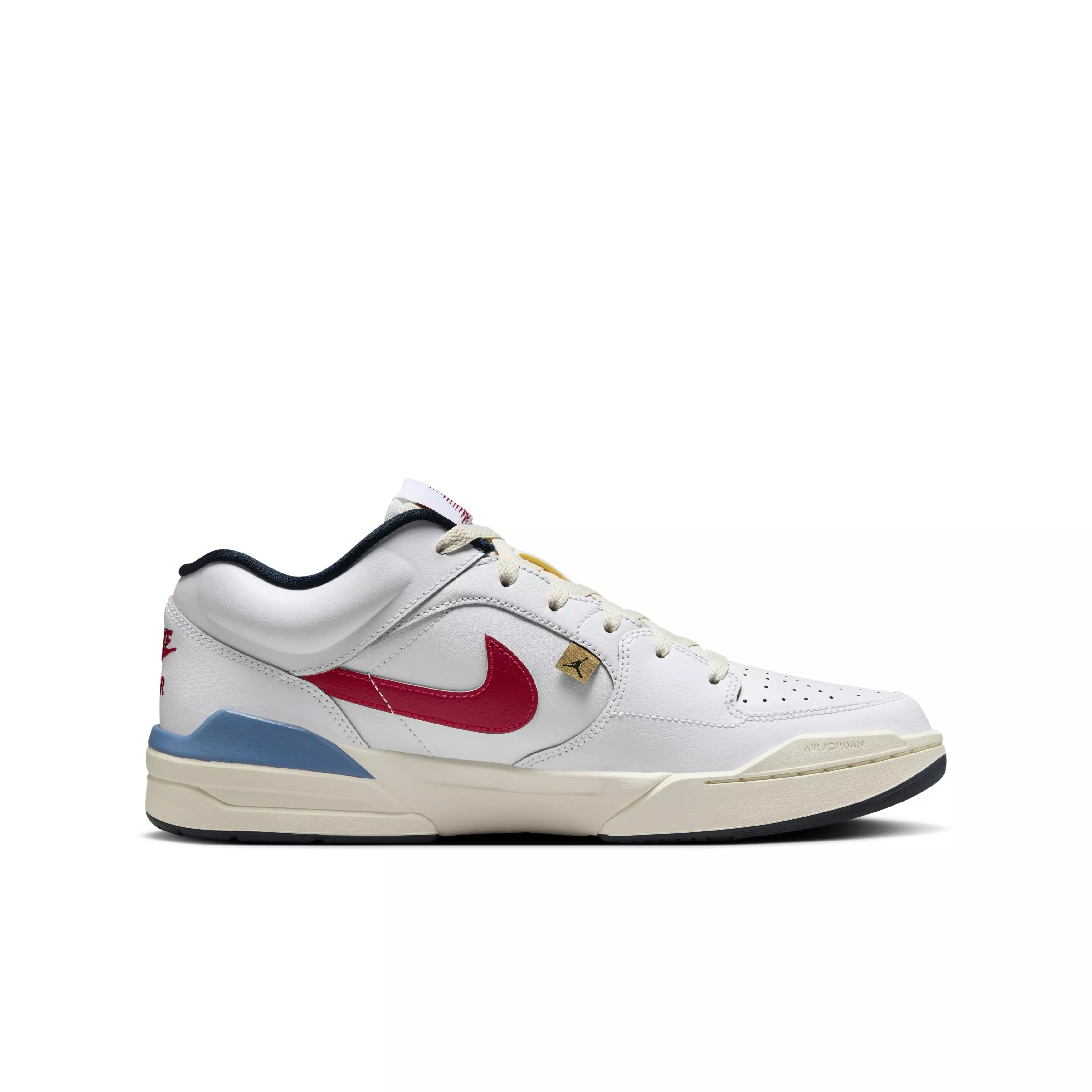 Jordan Stadium 90 "White/Pale Ivory/Aegean Storm/Armory Navy" Grade School Boys' Shoe - WHITE/IVORY/STORM/NAVY