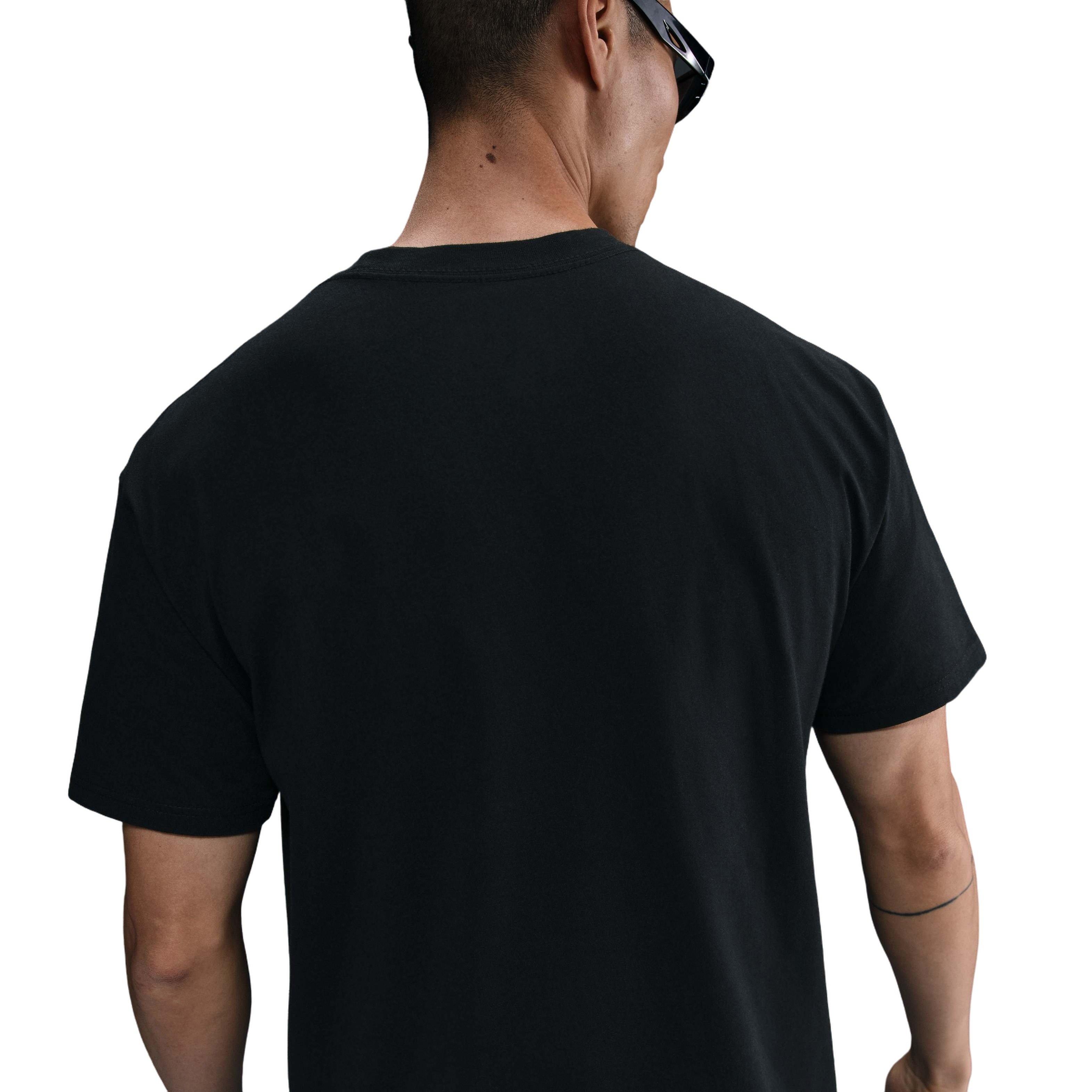Nike Men's Sportswear Sneaker Patch Pocket M90 Tee - BLACK Thumbnail View 2