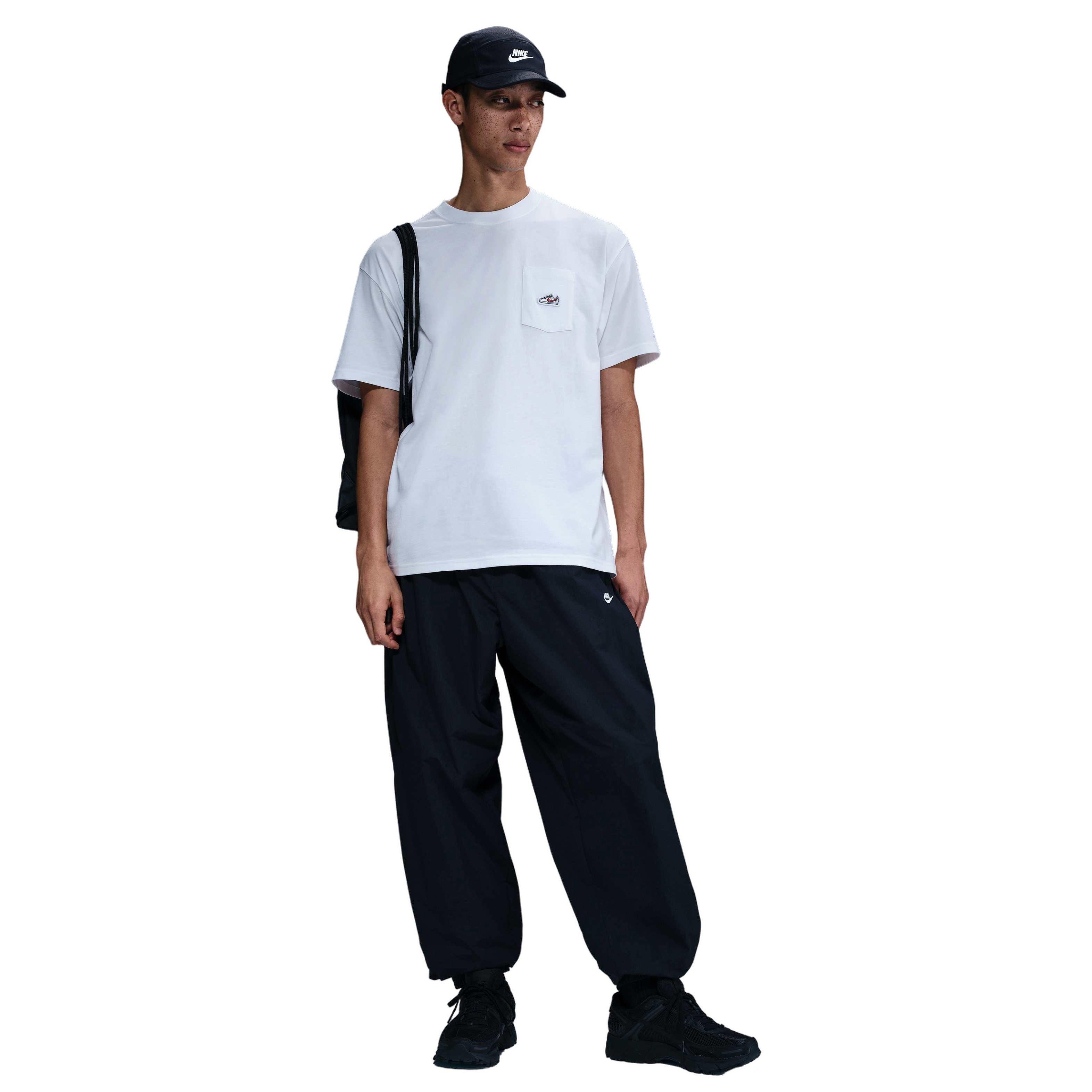 Nike Men's Sportswear Sneaker Patch Pocket M90 Tee - WHITE Thumbnail View 4