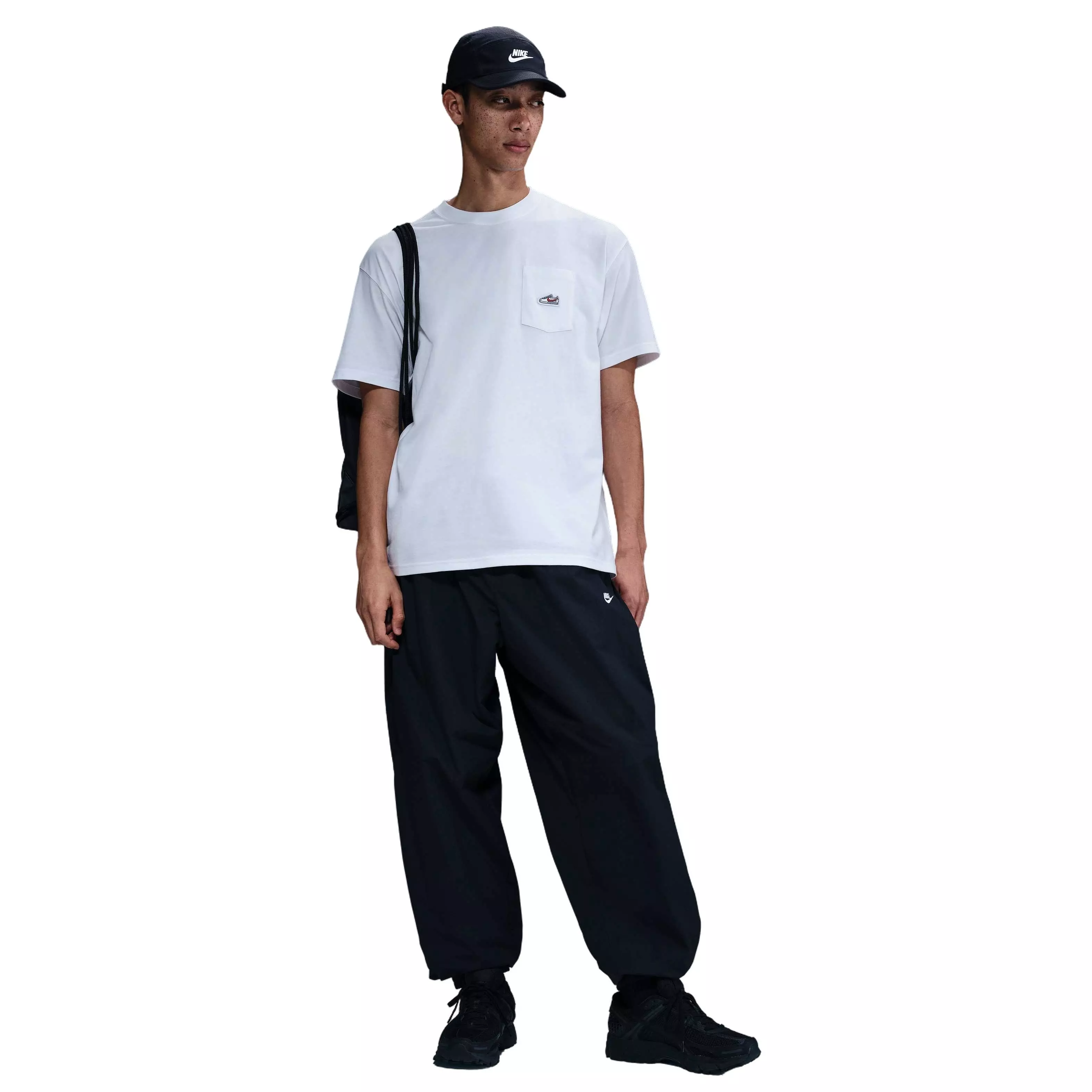 Nike Men's Sportswear Sneaker Patch Pocket M90 Tee - WHITE