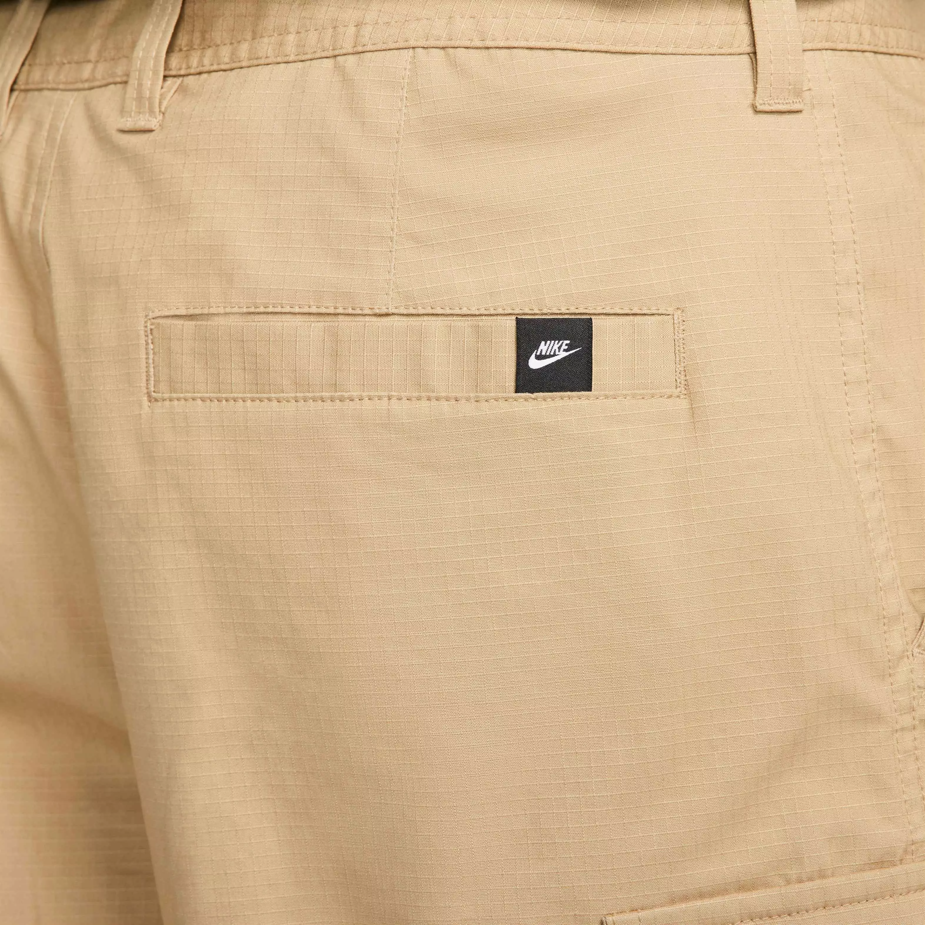 Nike Men's Club Woven Cargo Shorts -Beige - BEIGE