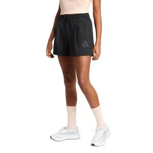 adidas Women's Z.N.E. Woven Shorts-Black