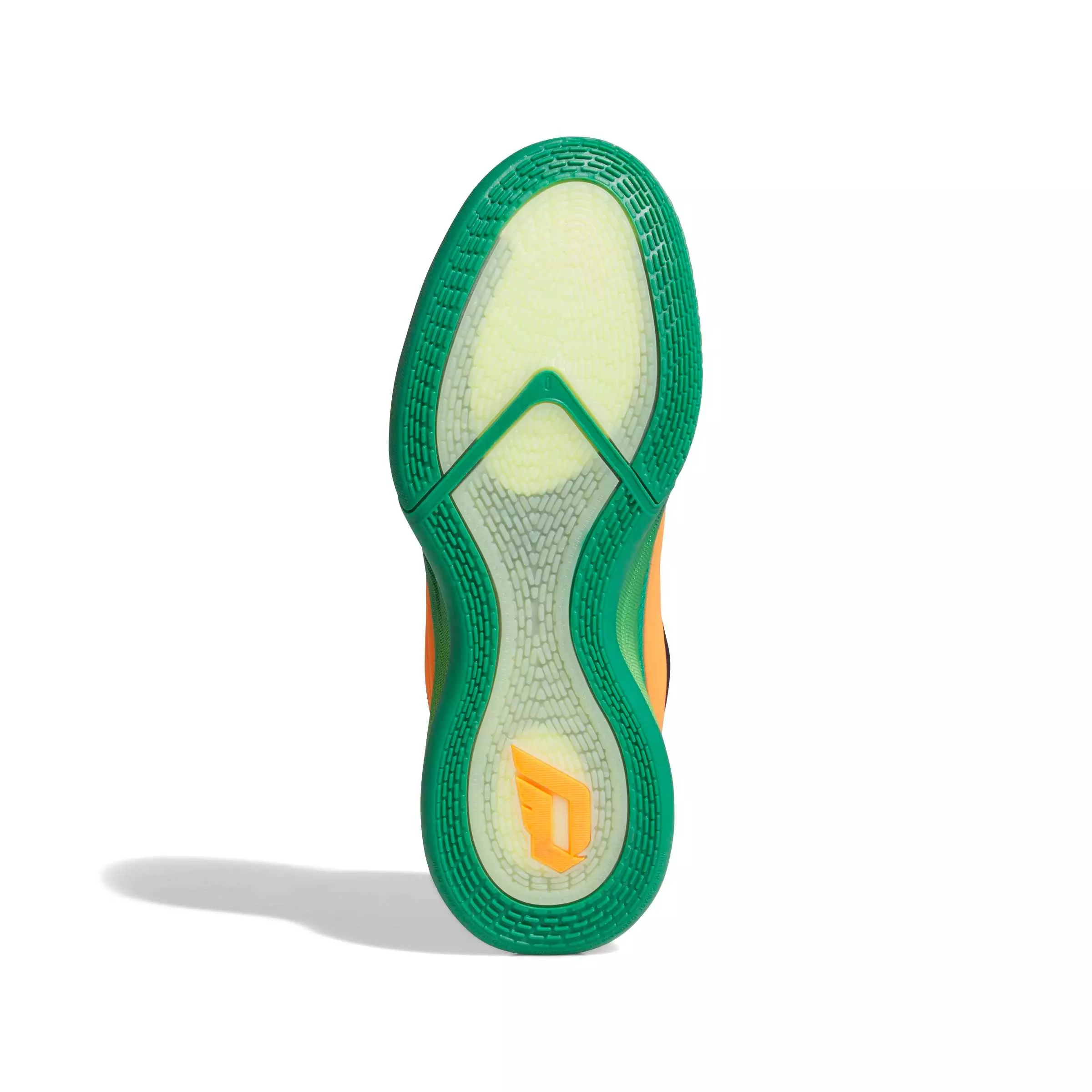adidas Dame X "Court Green/Lucid Orange/Frozen Lemon" Men's Basketball Shoe - GREEN/ORANGE/LEMON