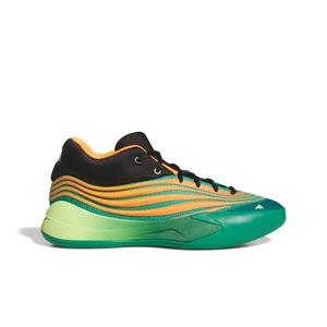 adidas Dame X "Court Green/Lucid Orange/Frozen Lemon" Men's Basketball Shoe - GREEN/ORANGE/LEMON
