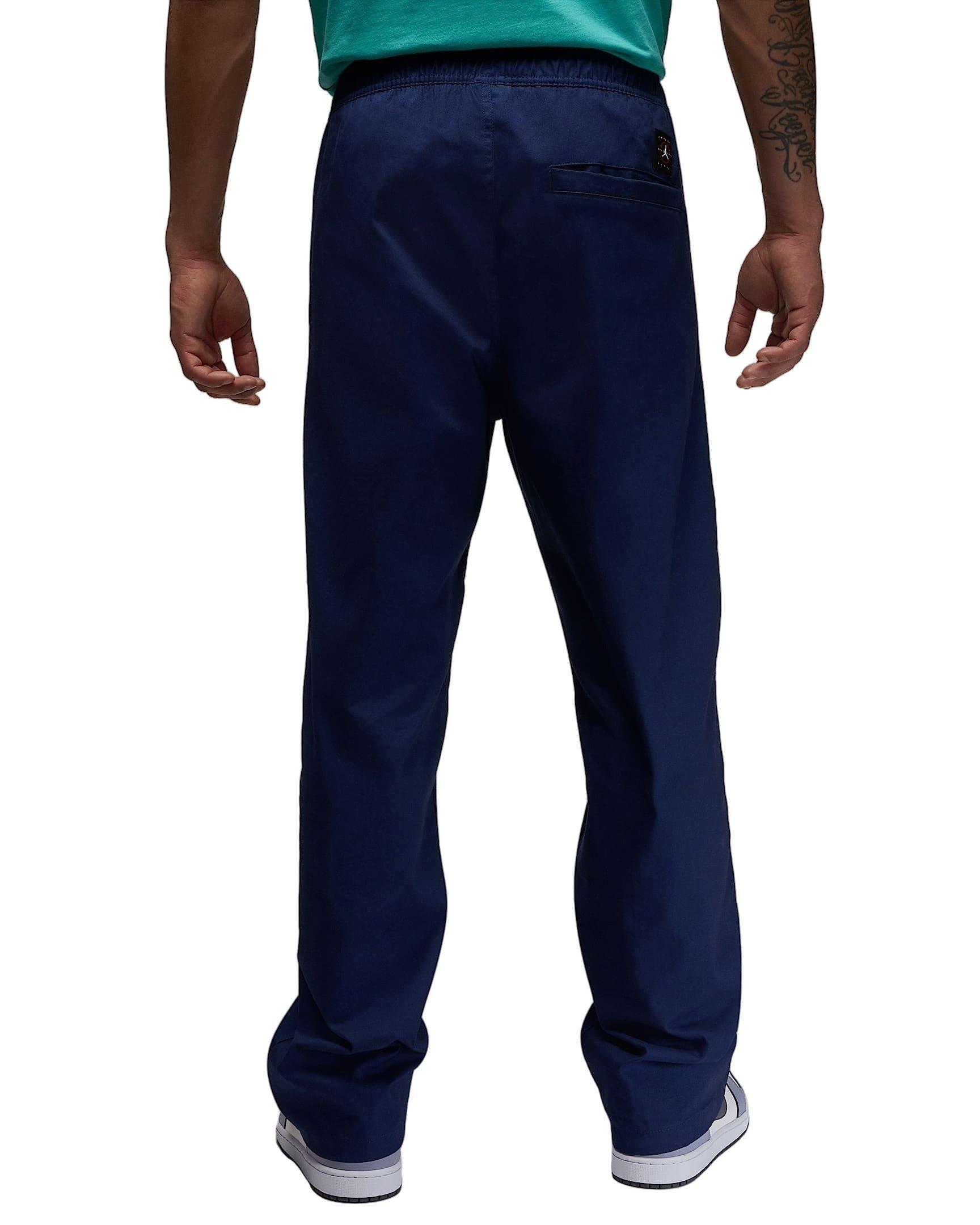 Jordan Men's Essentials Double Knee Woven Pants - BLUE Thumbnail View 2