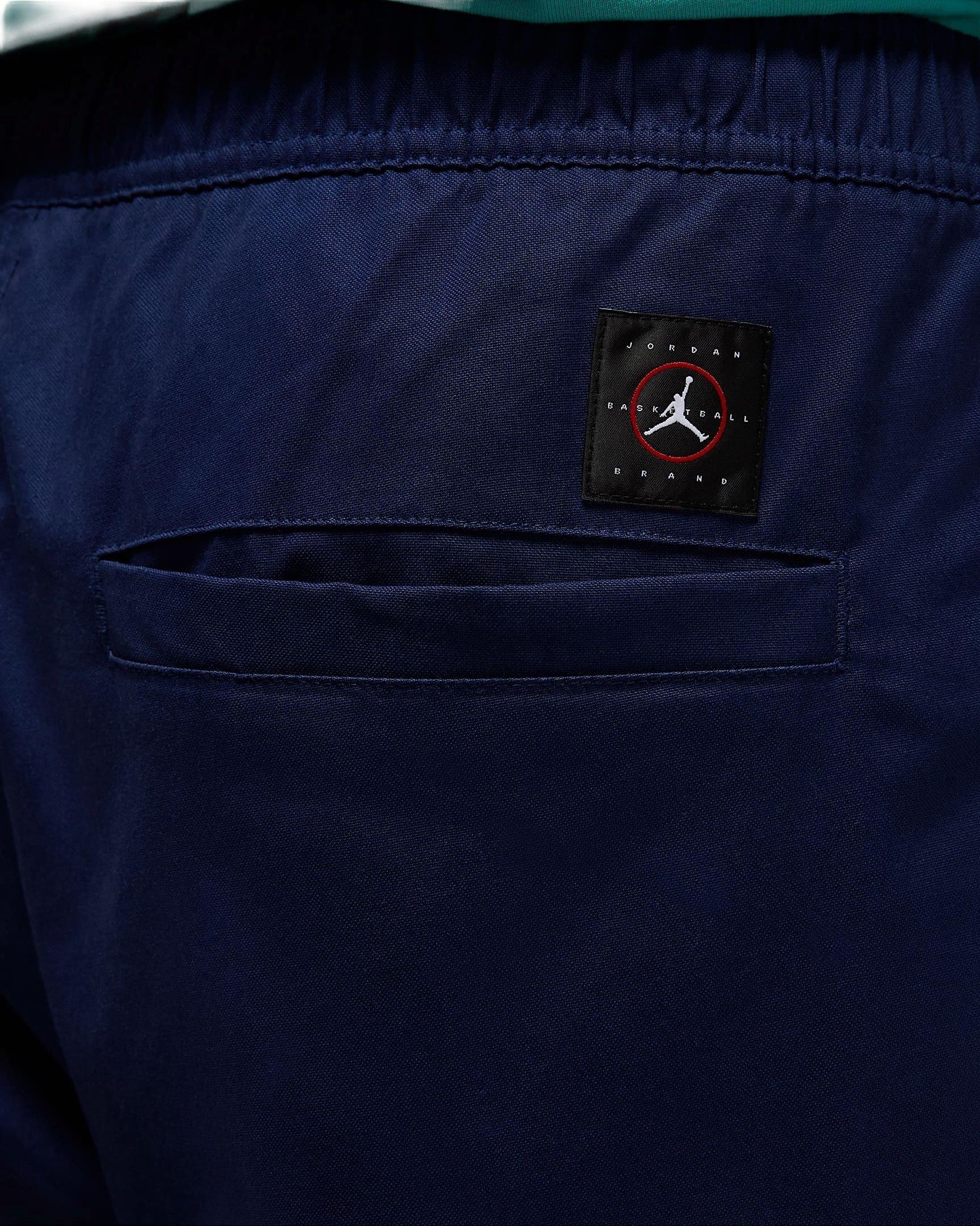 Jordan Men's Essentials Double Knee Woven Pants - BLUE Thumbnail View 5