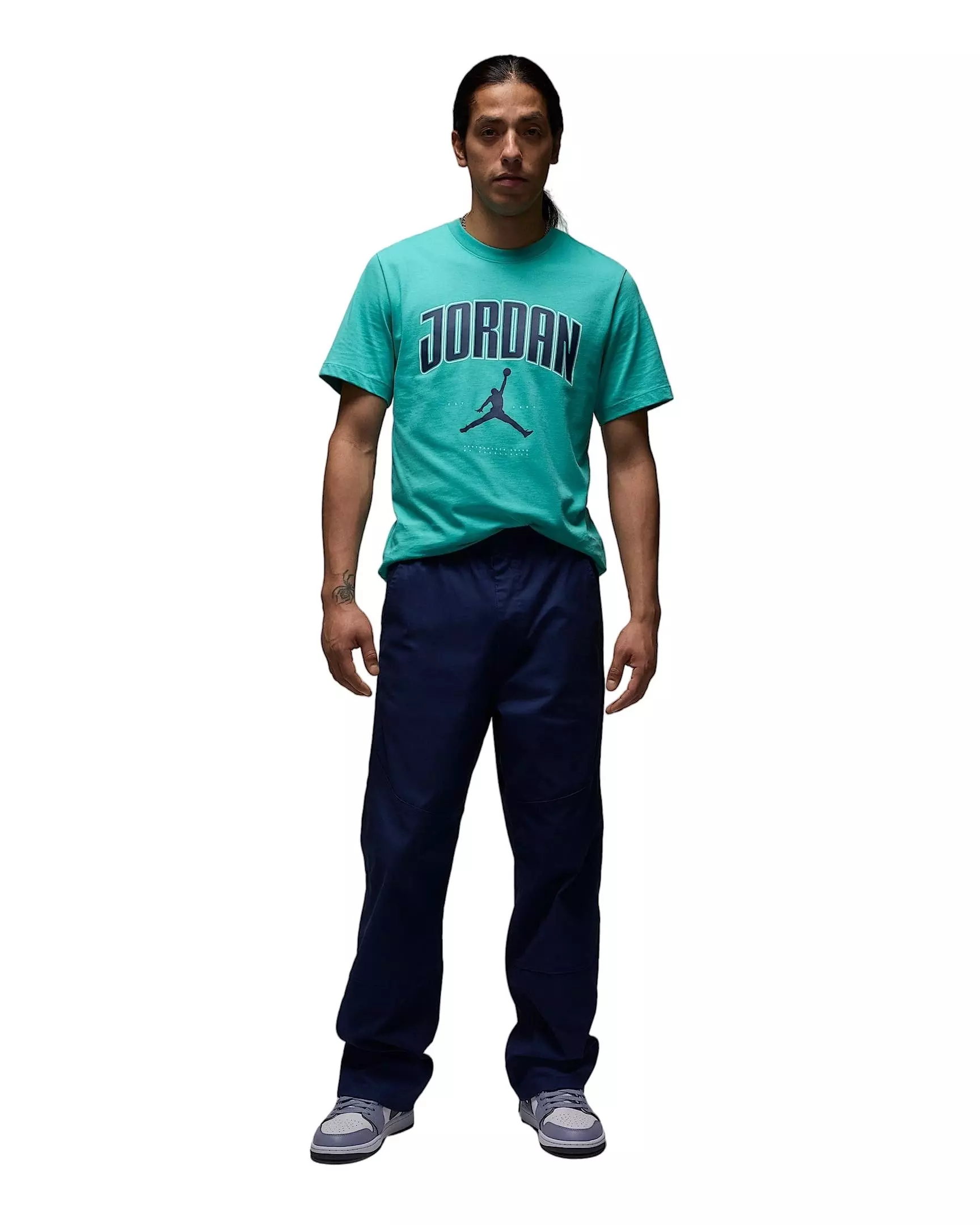 Jordan Men's Essentials Double Knee Woven Pants - BLUE