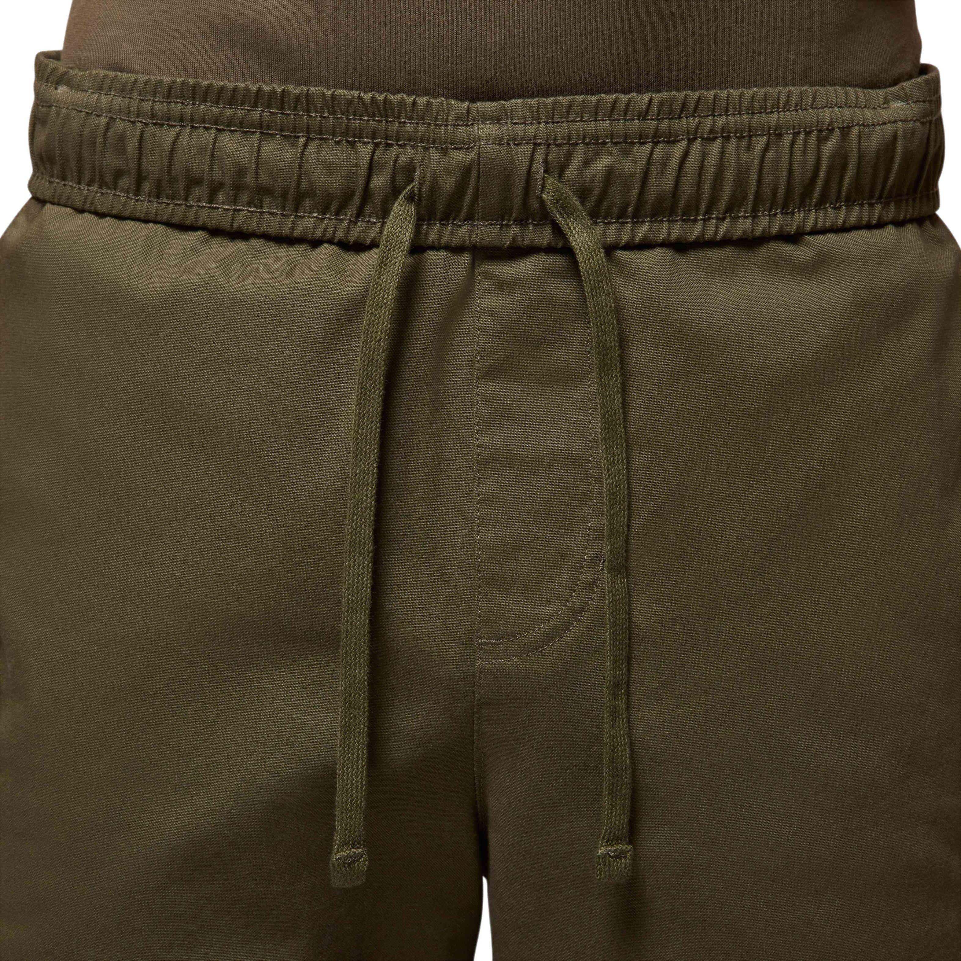 Jordan Men's Essentials Double Knee Woven Pants - GREEN Thumbnail View 3