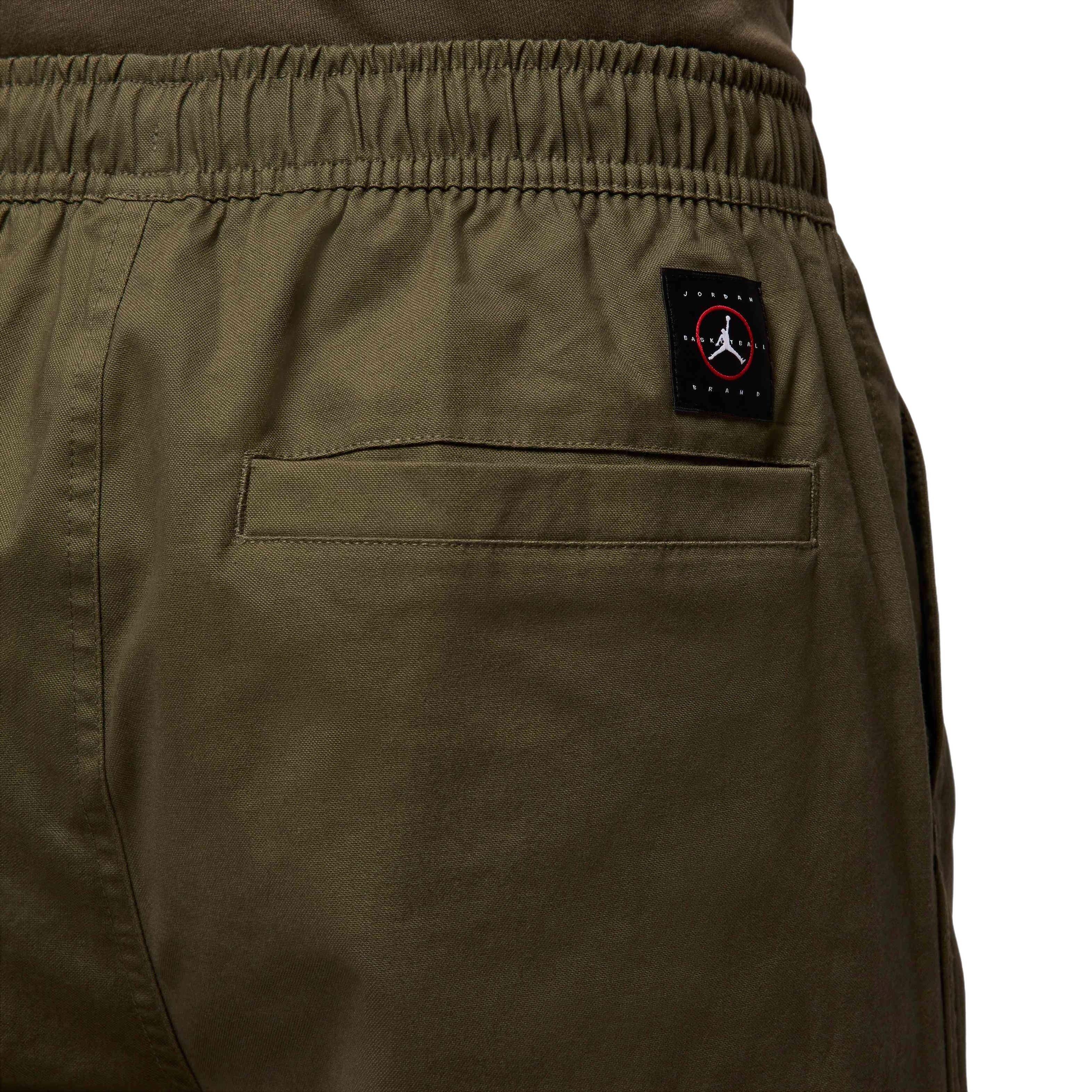 Jordan Men's Essentials Double Knee Woven Pants - GREEN Thumbnail View 5