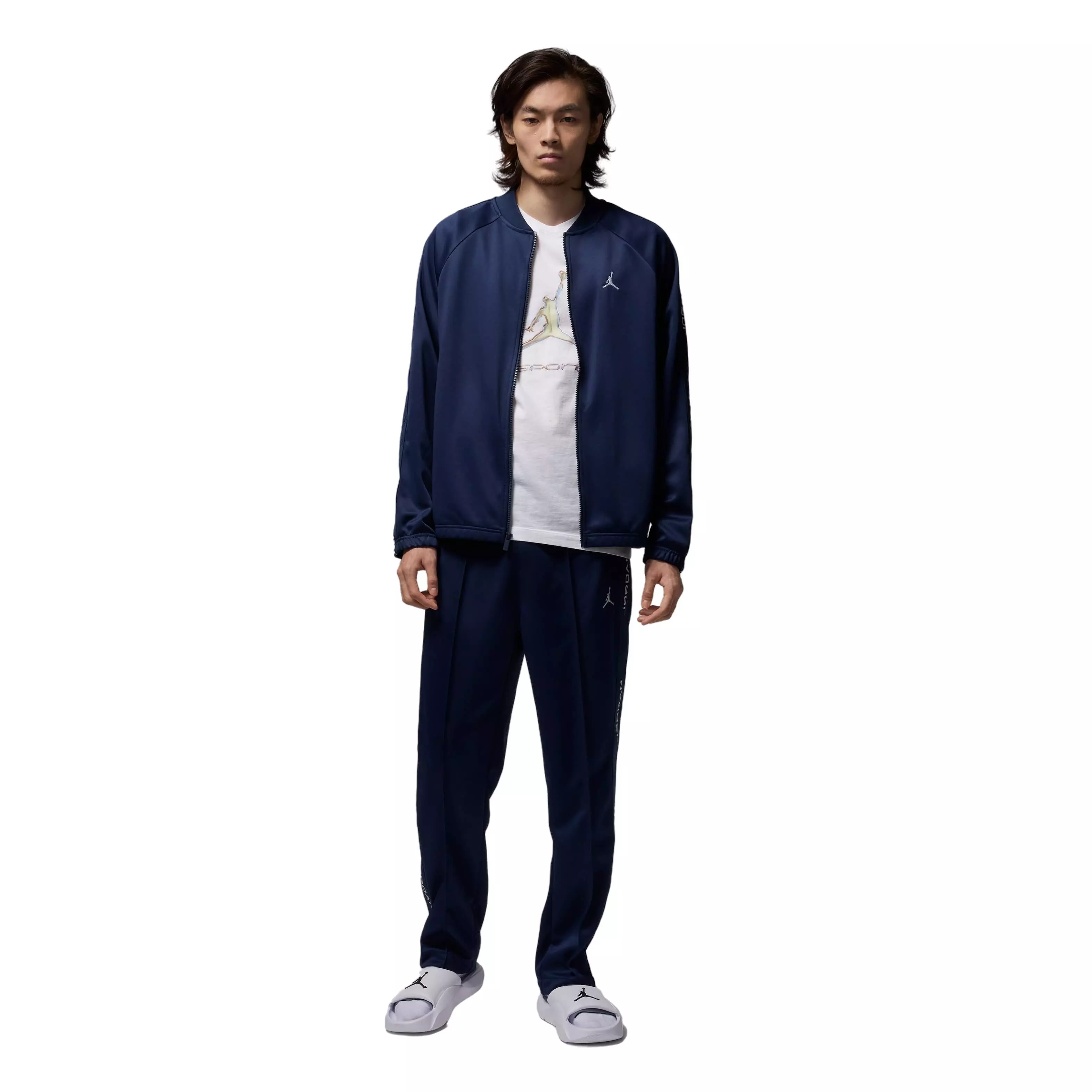 Jordan Men's Essentials Tracksuit Pants -Blue - BLUE