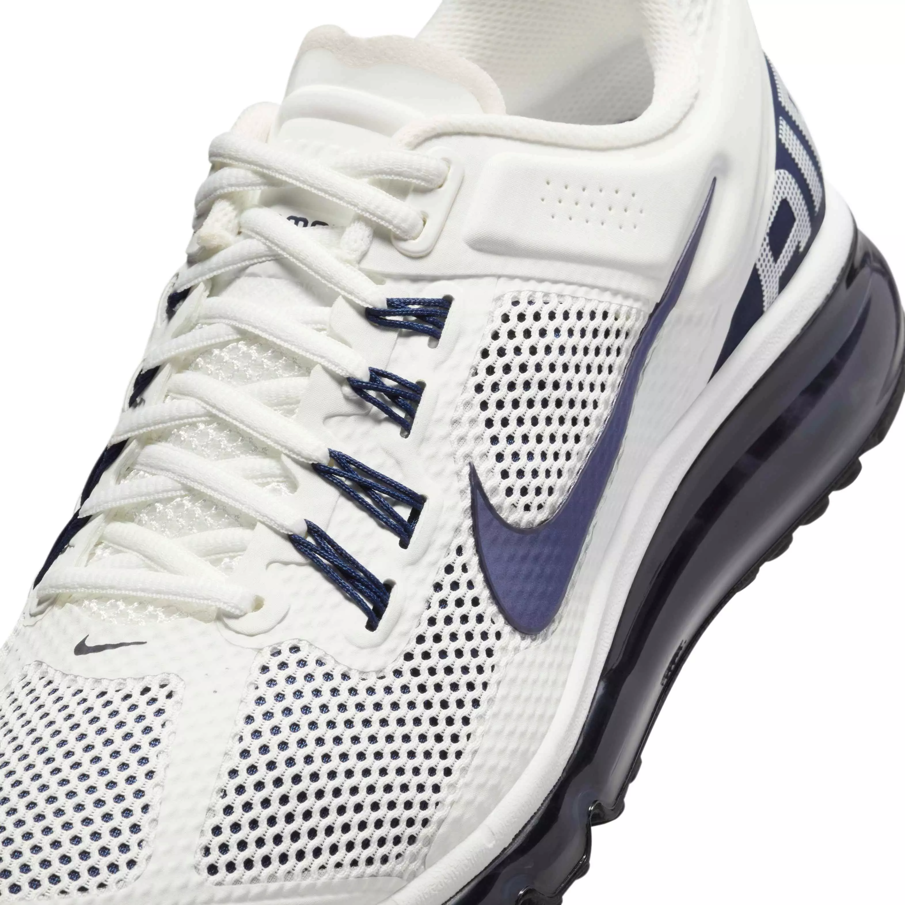 Nike Air Max 2013 "Summit White/Midnight Navy/Black" Men's Shoe - WHITE/NAVY/BLACK