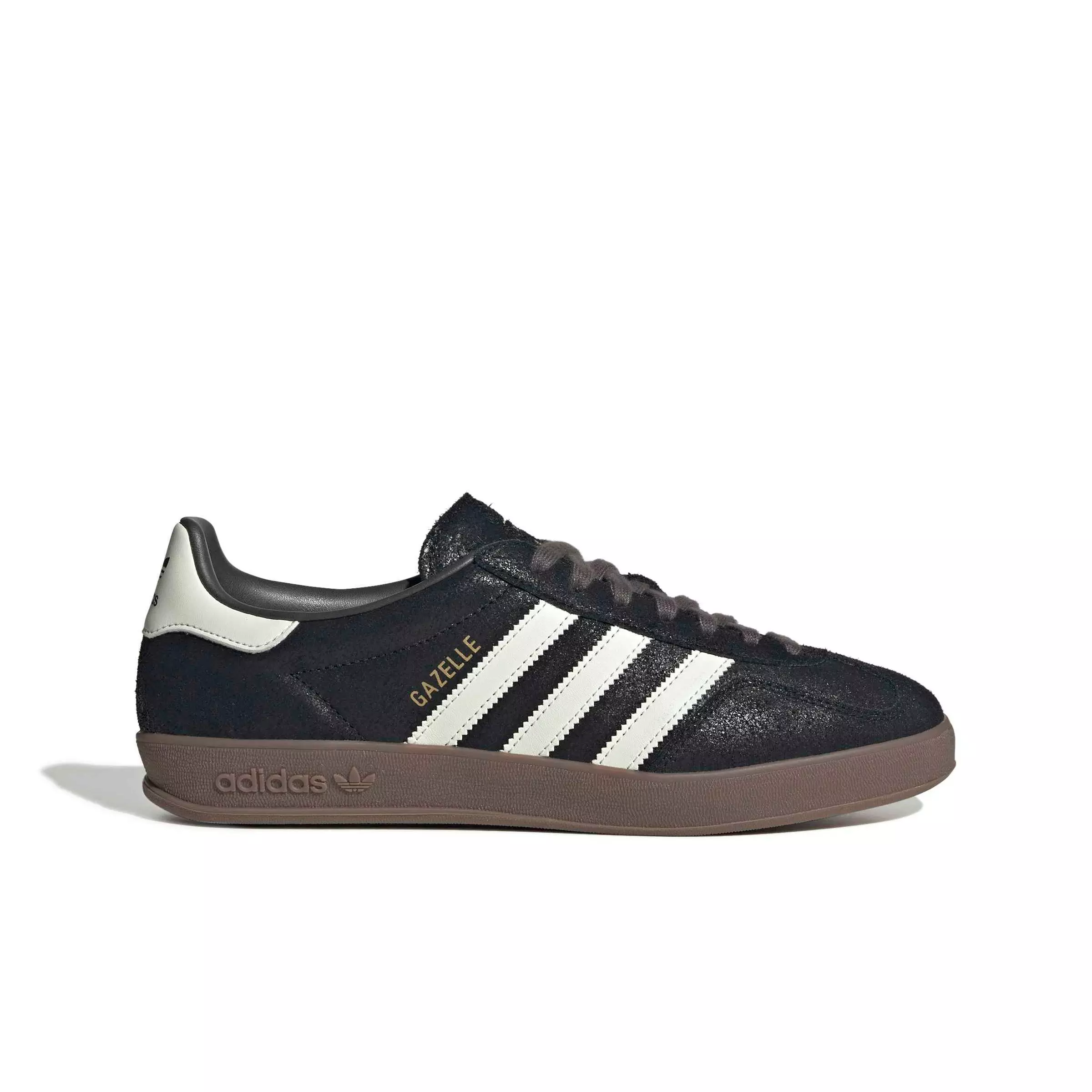 adidas Originals Gazelle Indoor "Core Black/Off White/Cinder" Men's Shoe - BLACK/OFF WHITE/CINDER